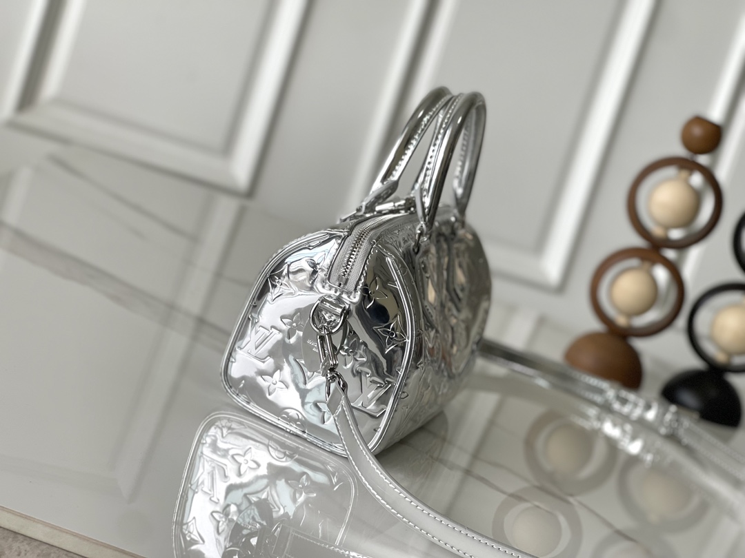 LV Speedy Bandoulière 20 LV Ski Monogram Miroir shoulder bag