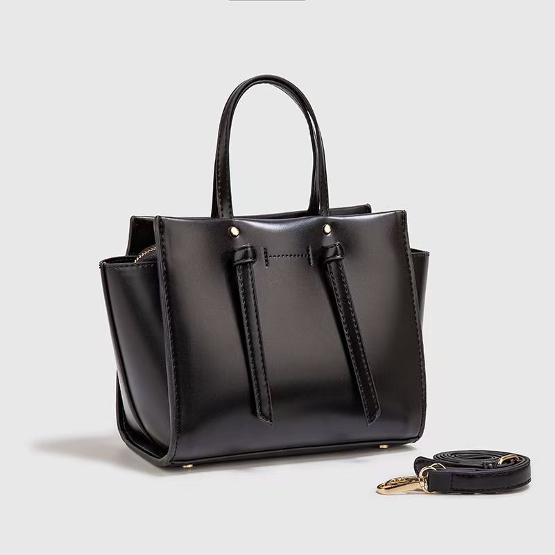 Zara KNOTTED CITY BAG handbag