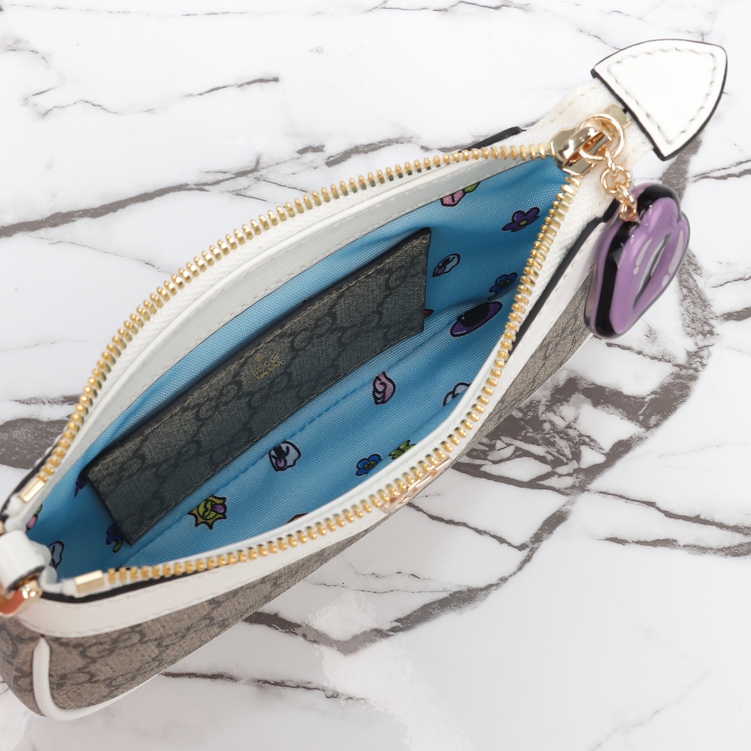 Gucci Special counter quality leather chain bag