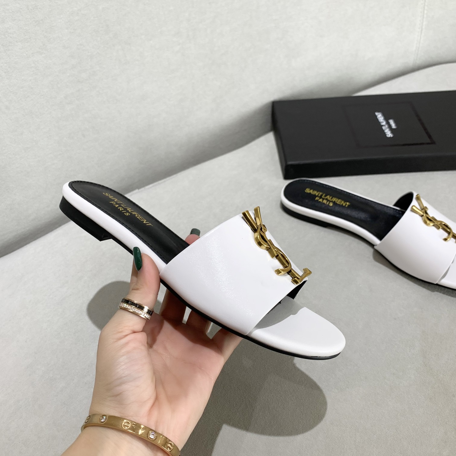 YSL slippers sandals