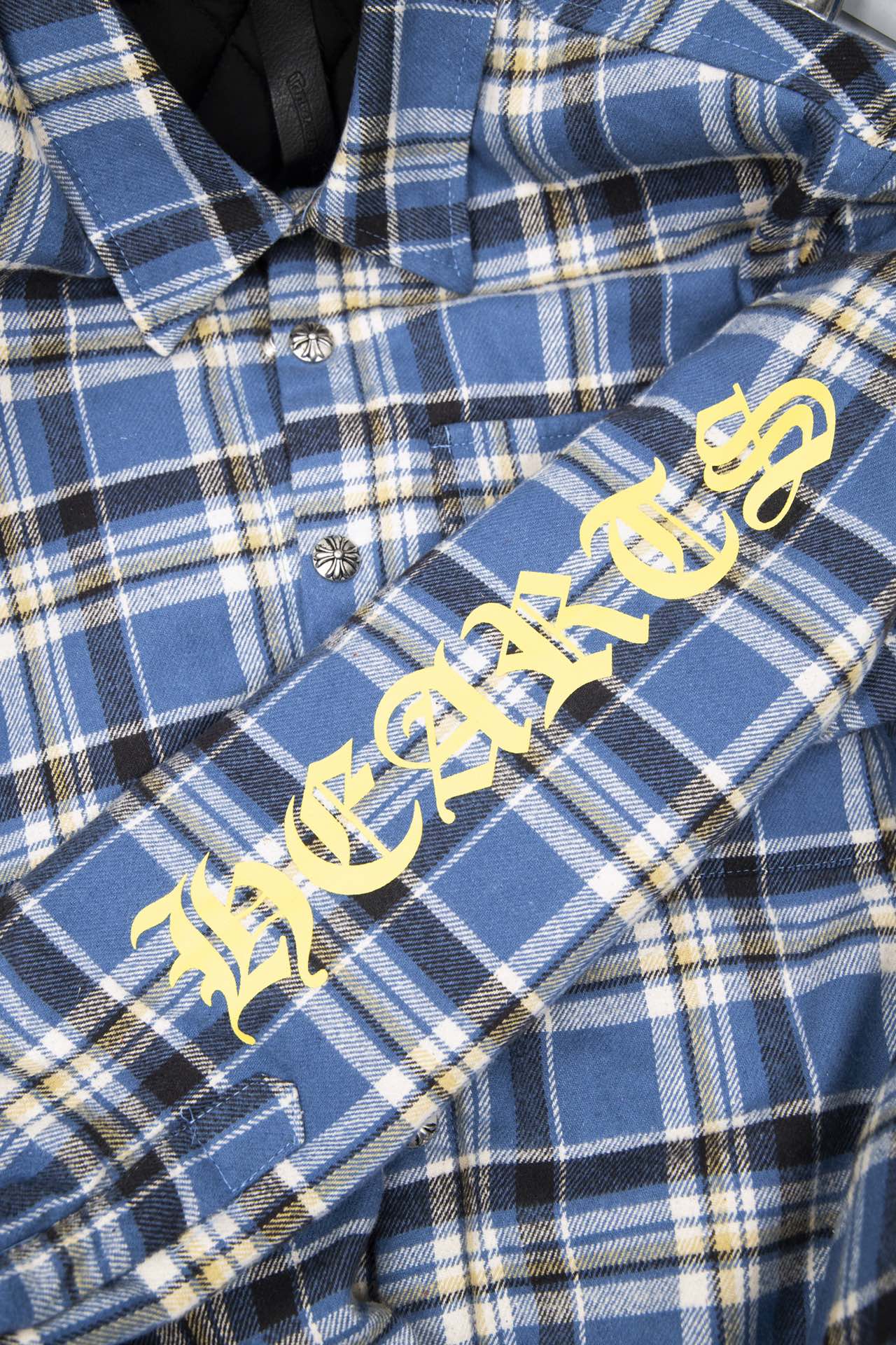 CH Chrome Hearts Plaid Jacket in Cotton Fabric