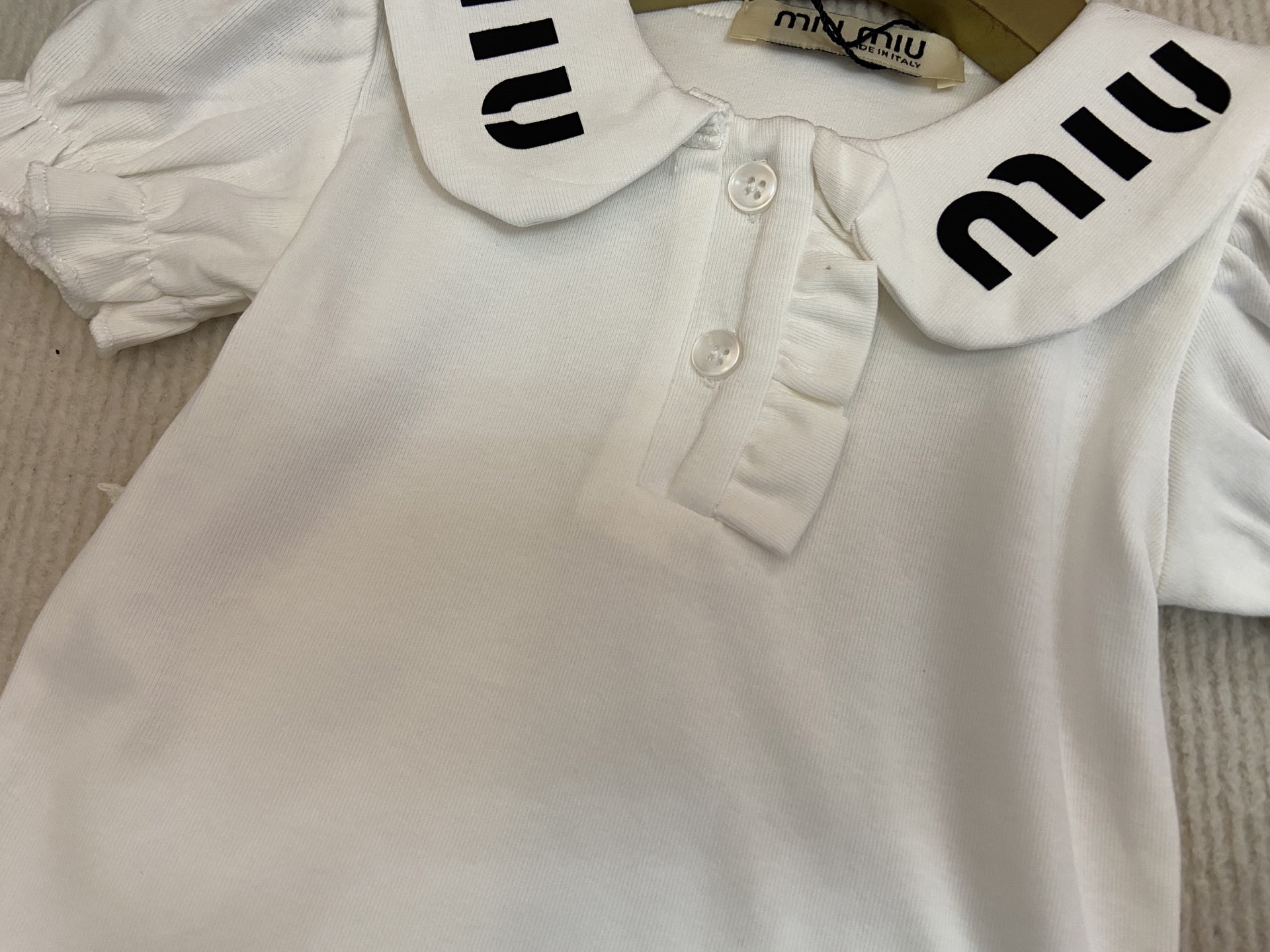 Children's Clothing MiuMiu high-end girls' romper set