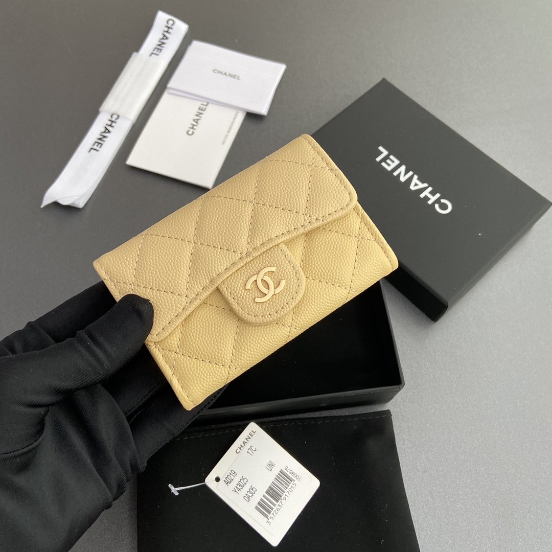 Chanel wallet card holder
