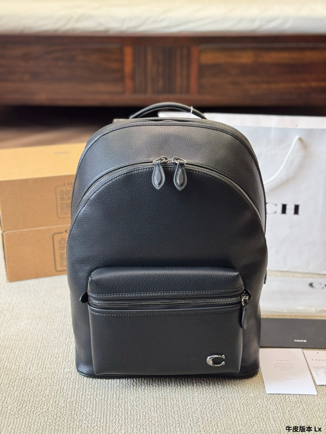 COACH men's backpack