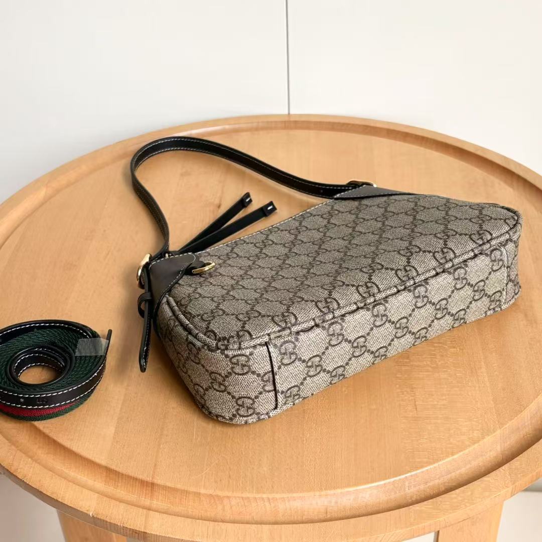 Gucci emblem underarm bag