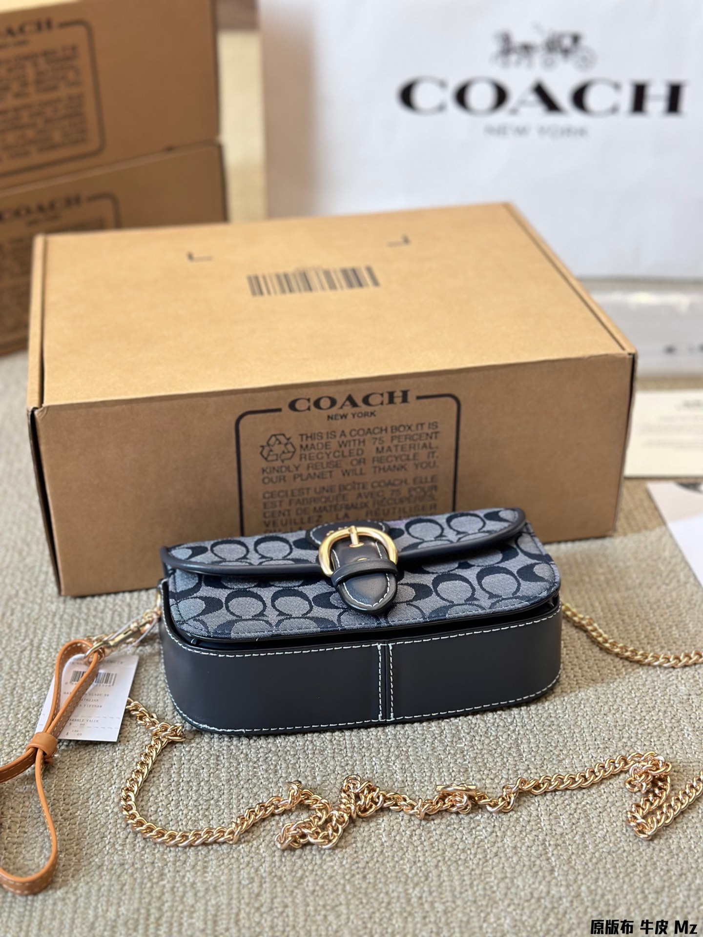 Coach kleo handle small hand-held messenger bag