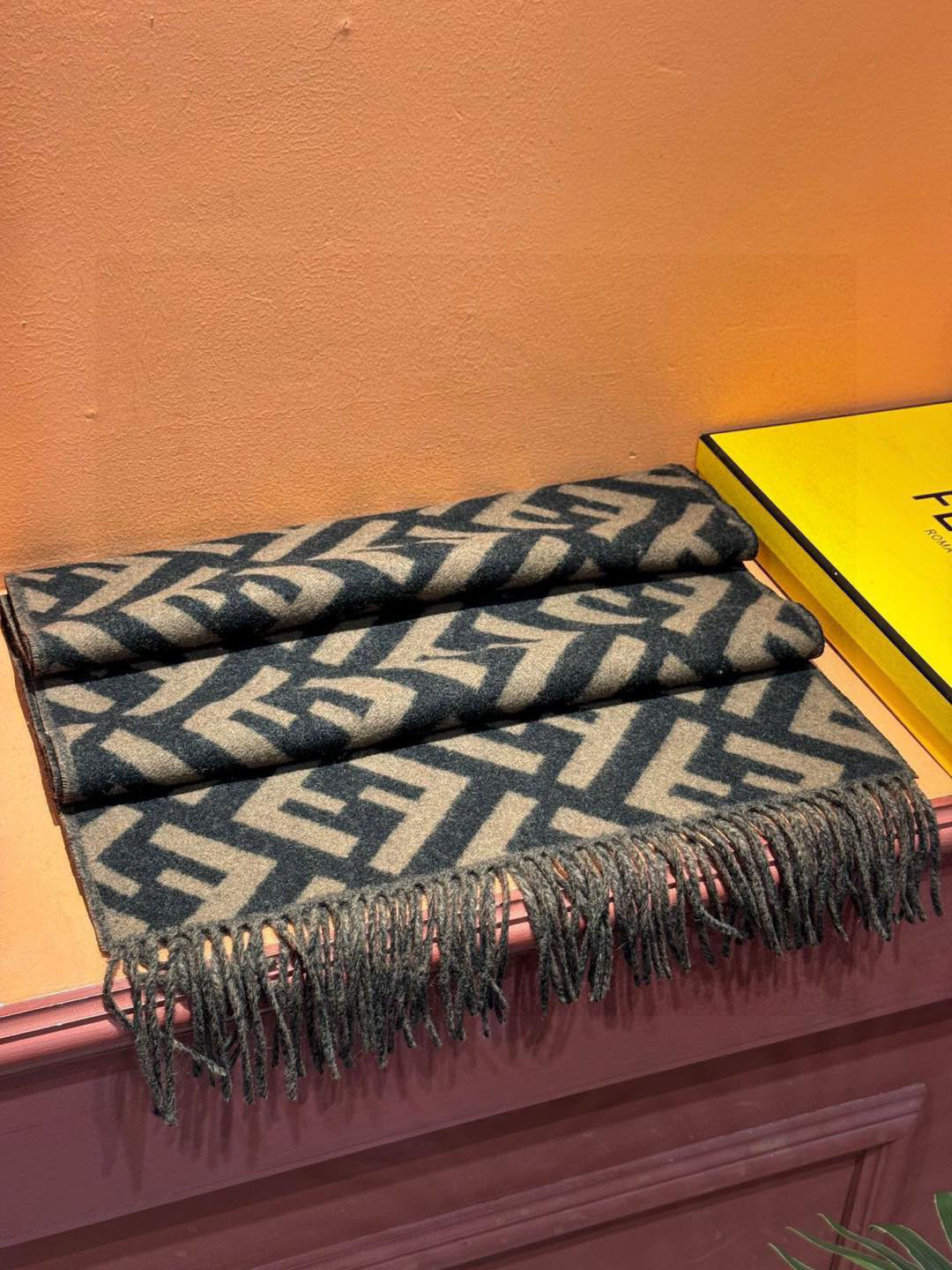 Fendi cashmere scarf