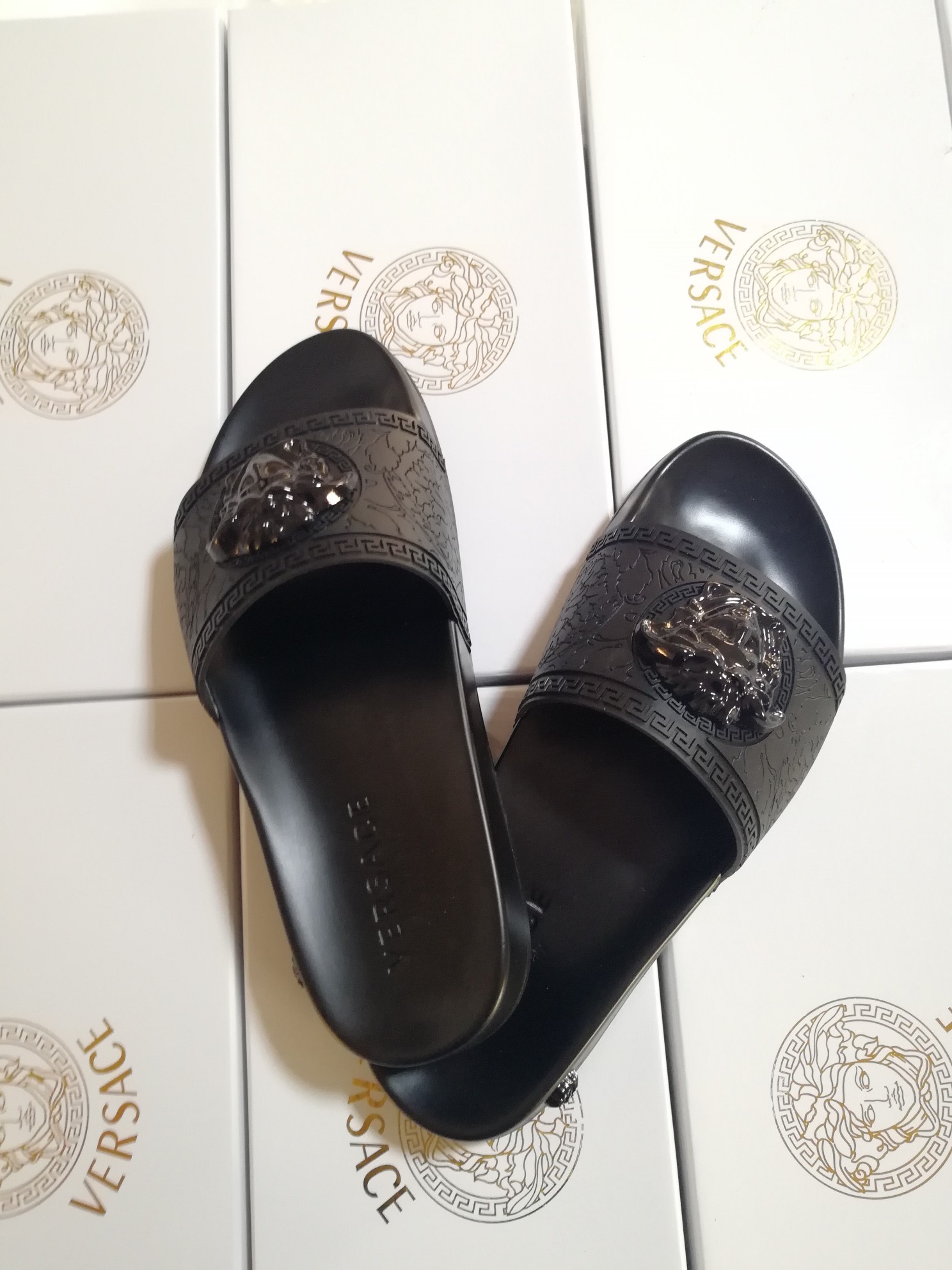 VERSACE New slippers, men's and women's sandals