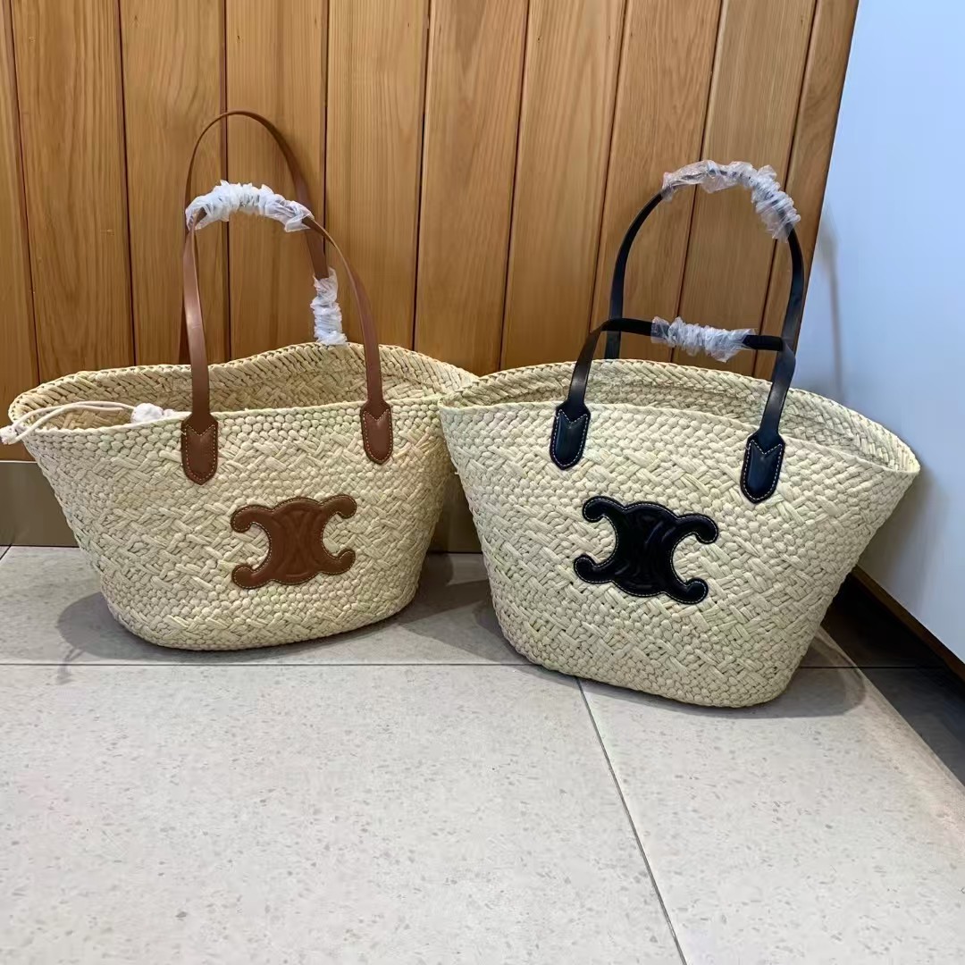 Celine Woven Bag Rafi Grass Handmade Bag