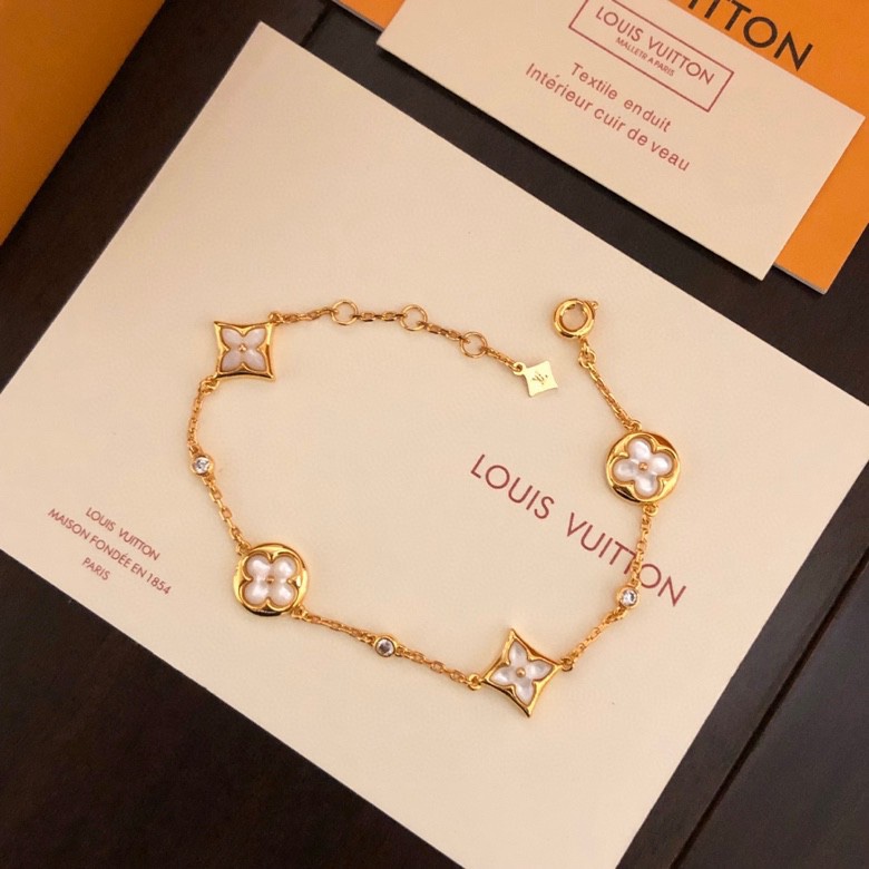 Louis Vuitton Blooming Four-Flower Bracelet