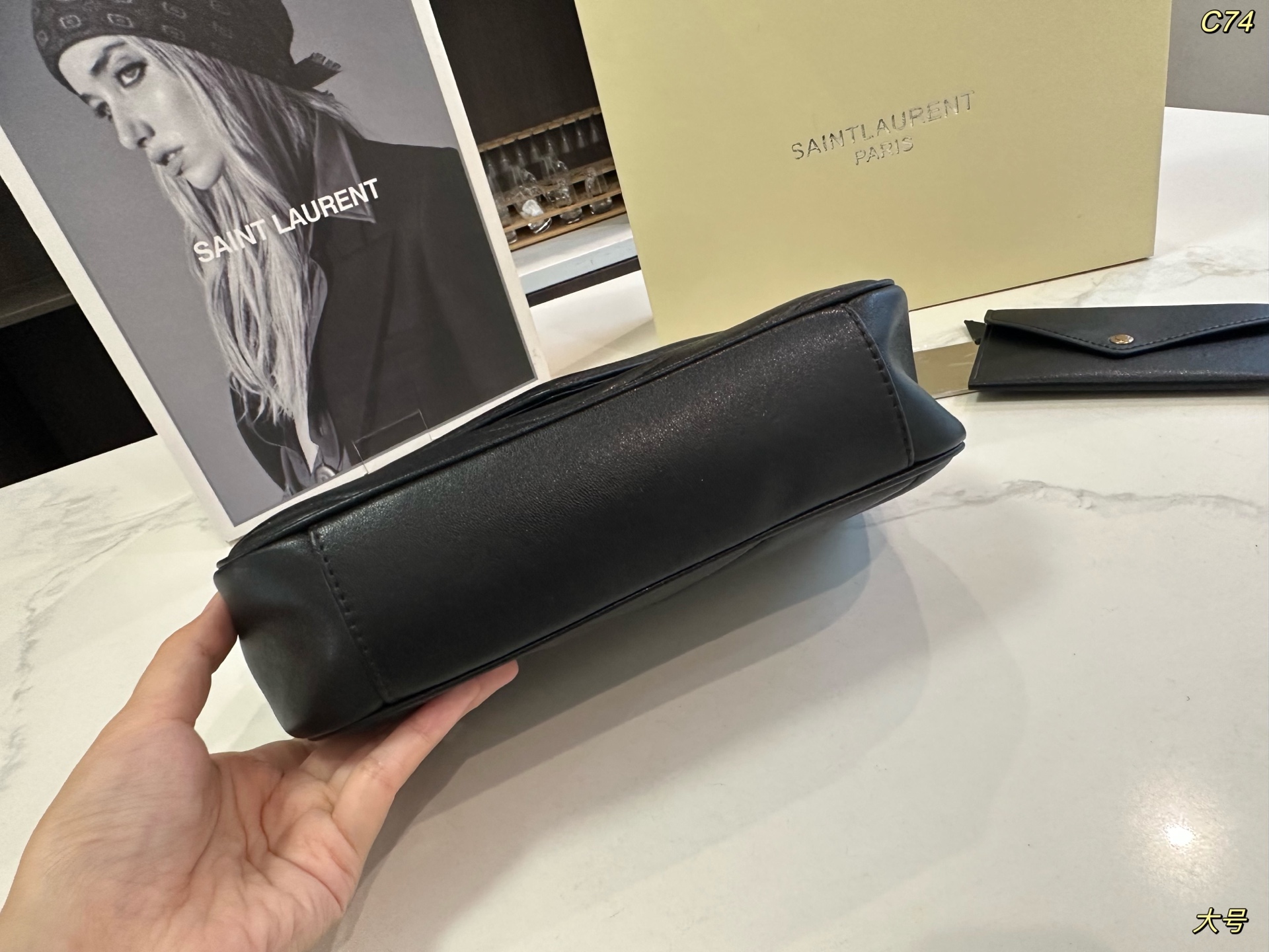 YSL new loulou chain crossbody shoulder bag