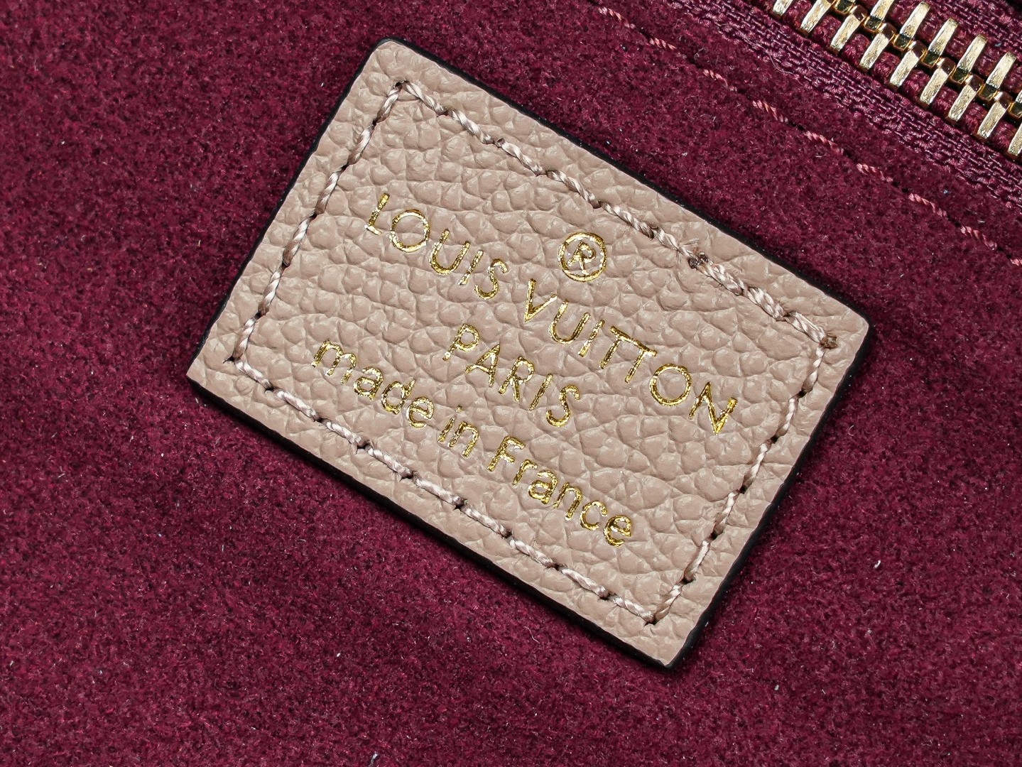 LV Monogram Empreinte neverfull bag