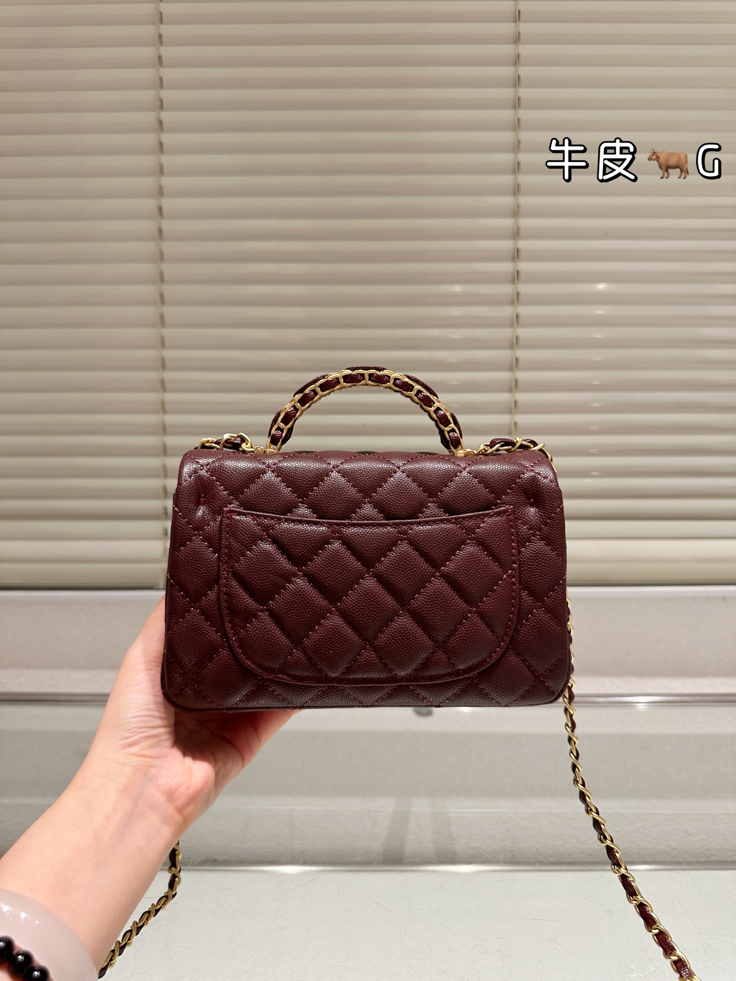 CHANEL 25b Double C Braided Handle CF Bag