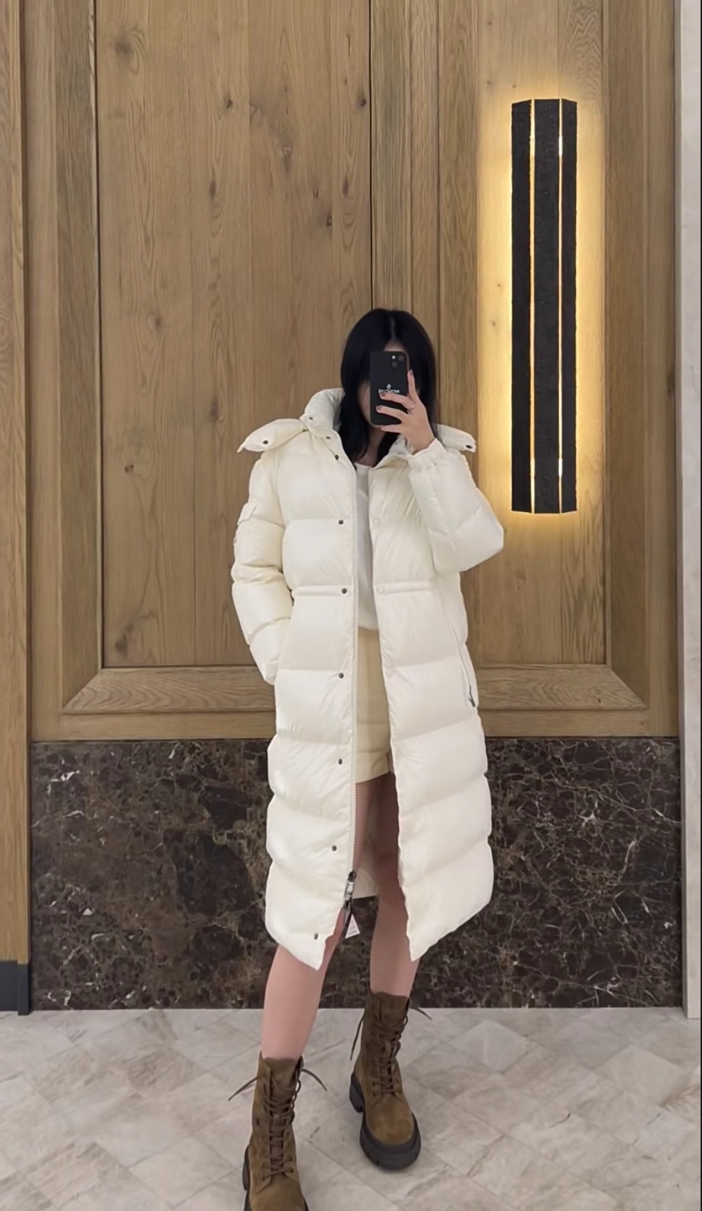 Moncler Cavettaz Long down jackets coats