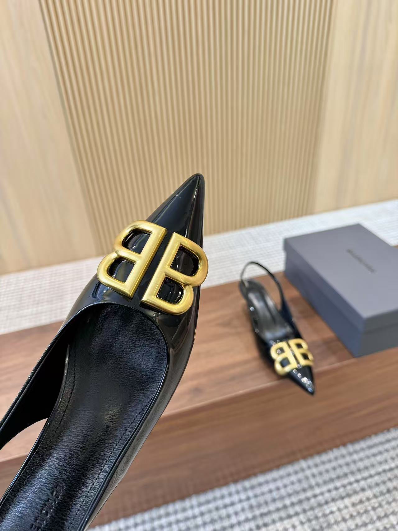 Balenciaga pointed high heels