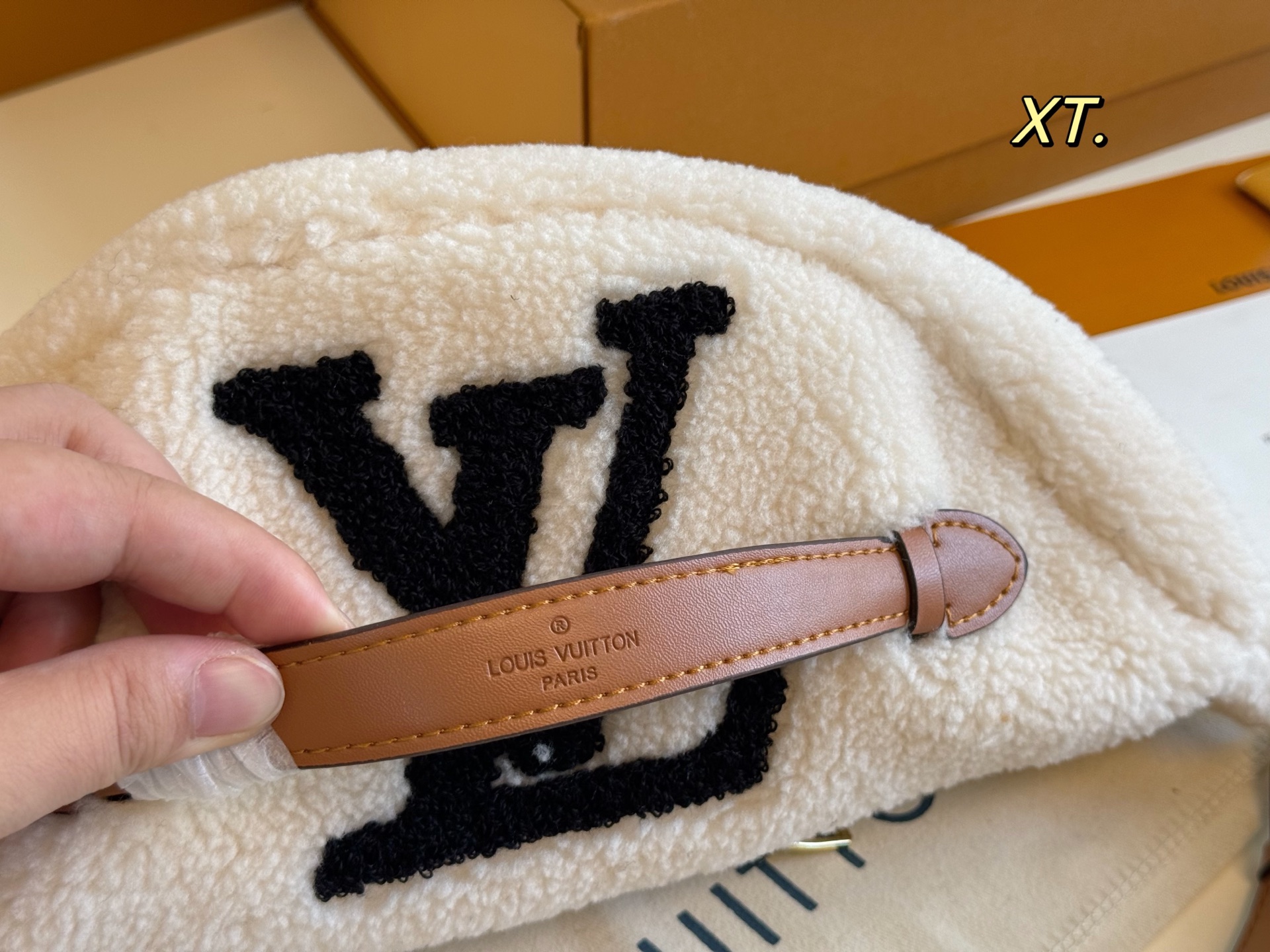 LV New Lambskin Waist Bag Shoulder Bag