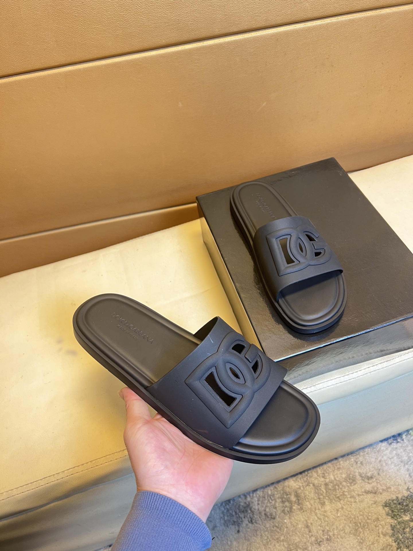 Dolce&Gabbana DG Men's Casual Slippers