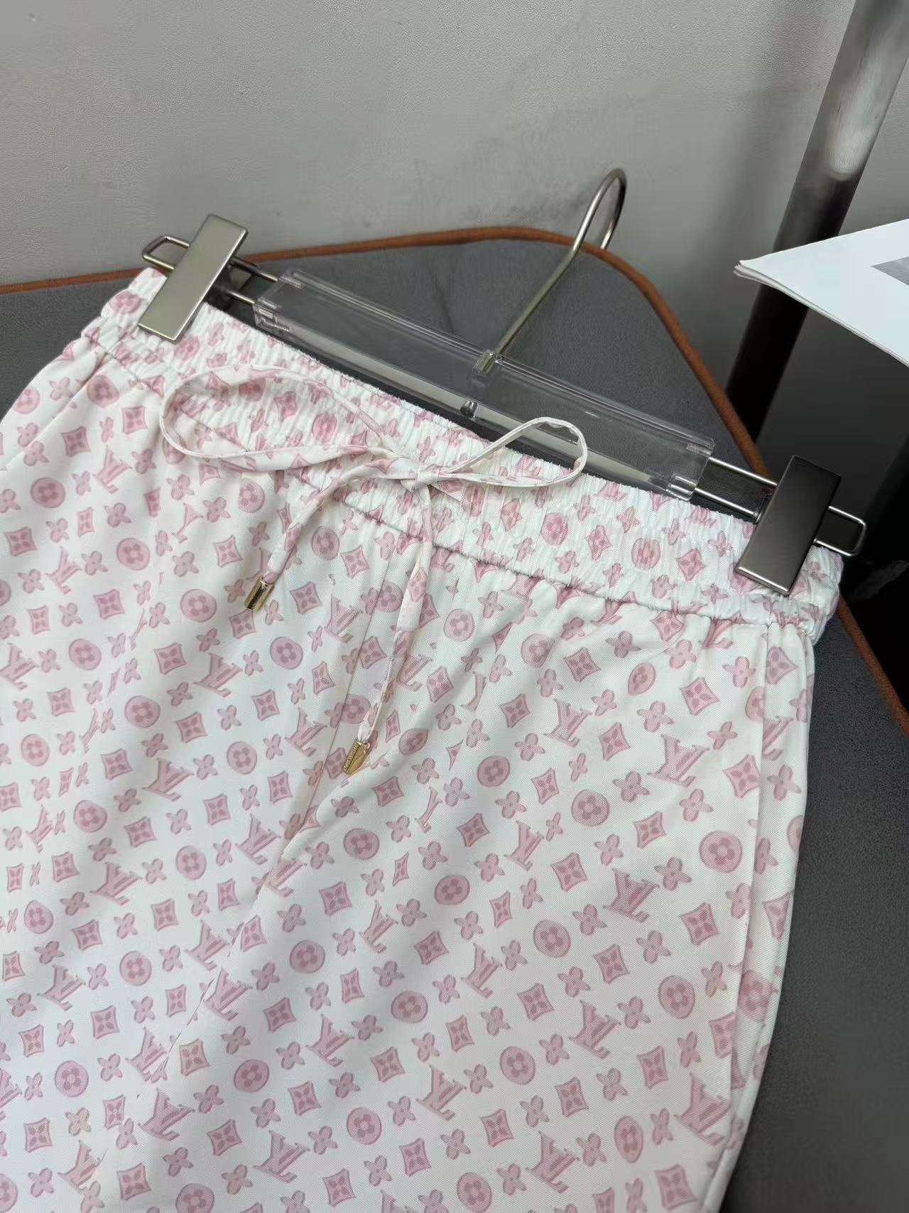 LV monogram shirt and trousers
