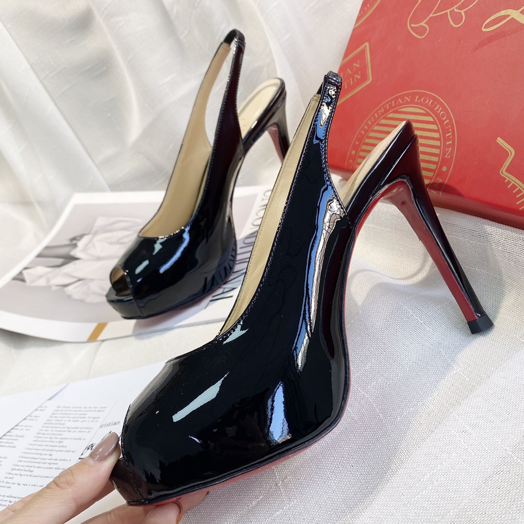 Christian Louboutin high-heeled shoes