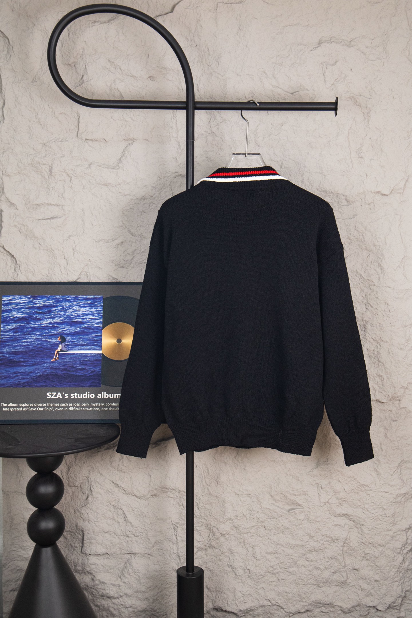 Miumiu Polo knit round-neck sweater