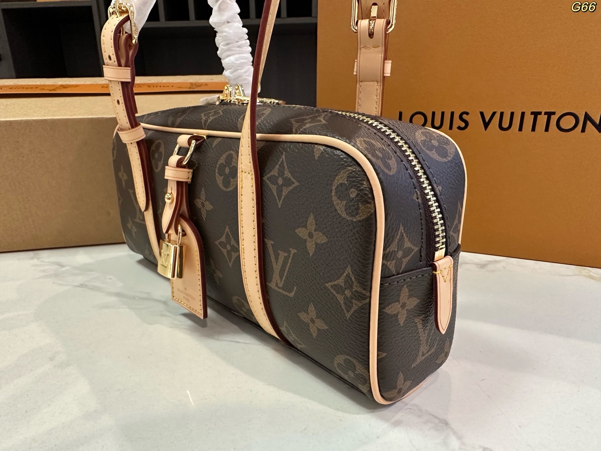 LV Hangon Bowling Bag