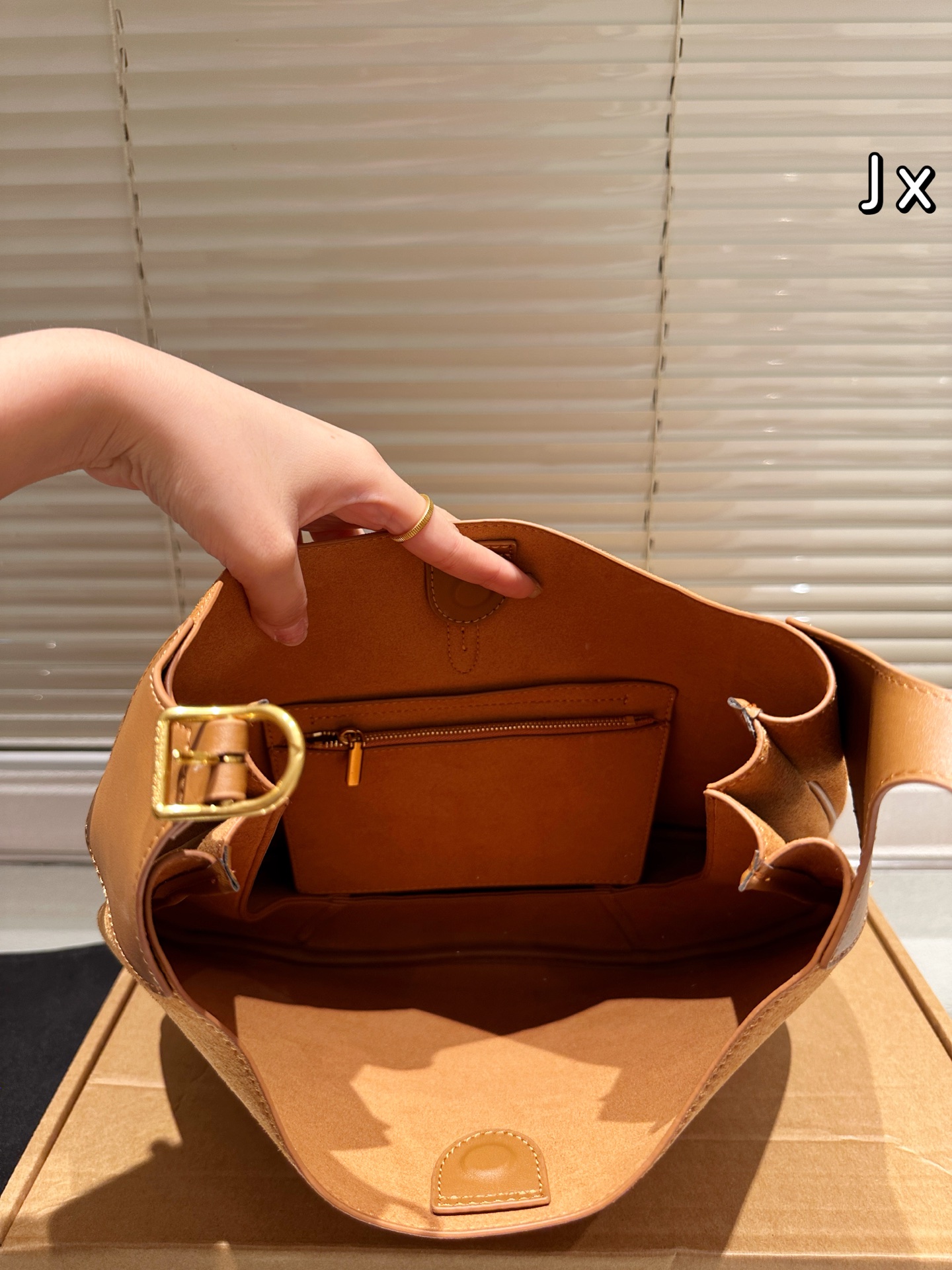 Lauren Ralphie Croissant Bag Polo Tote Bag