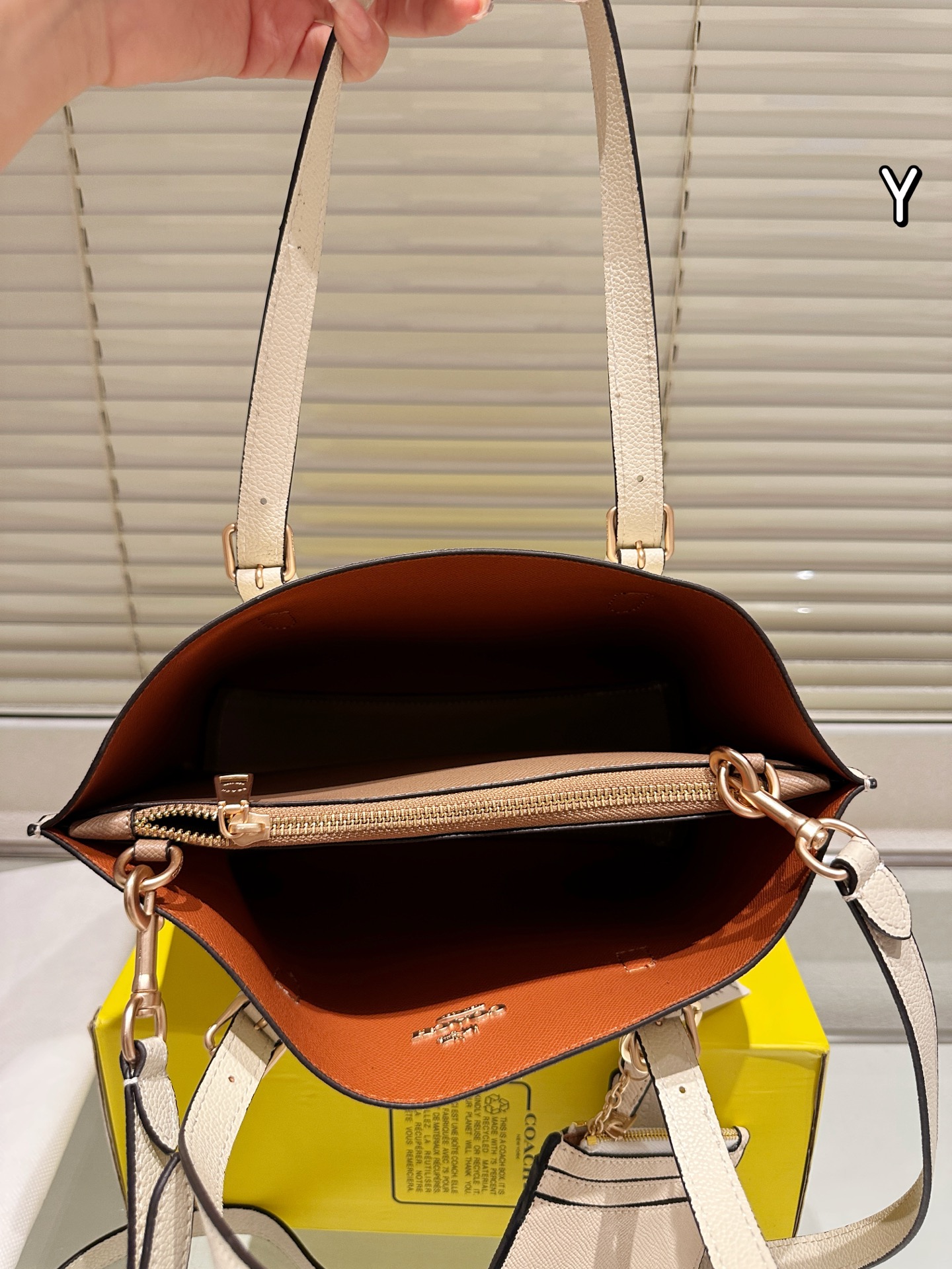 Coach mollie25 tote handbag