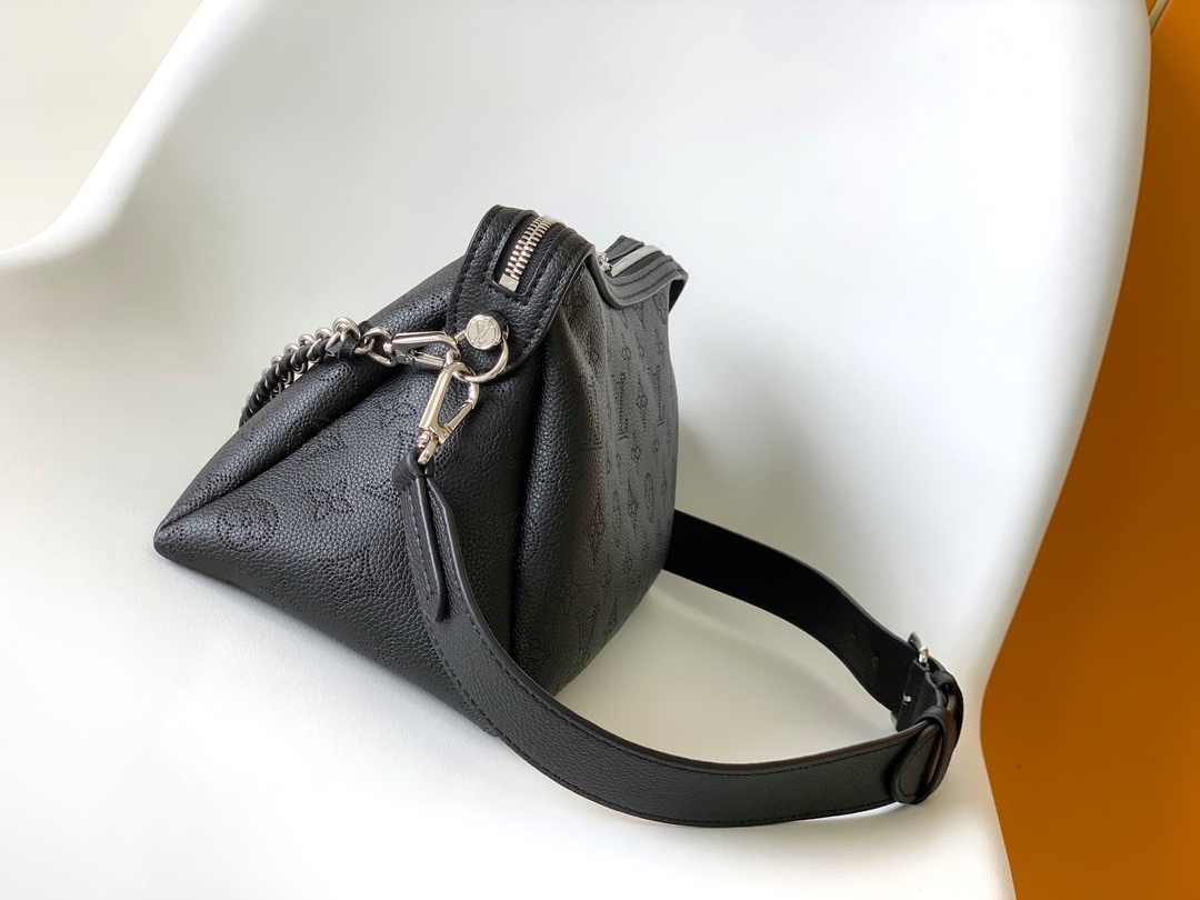 Top version LV Mahina Hand It All shoulder bag