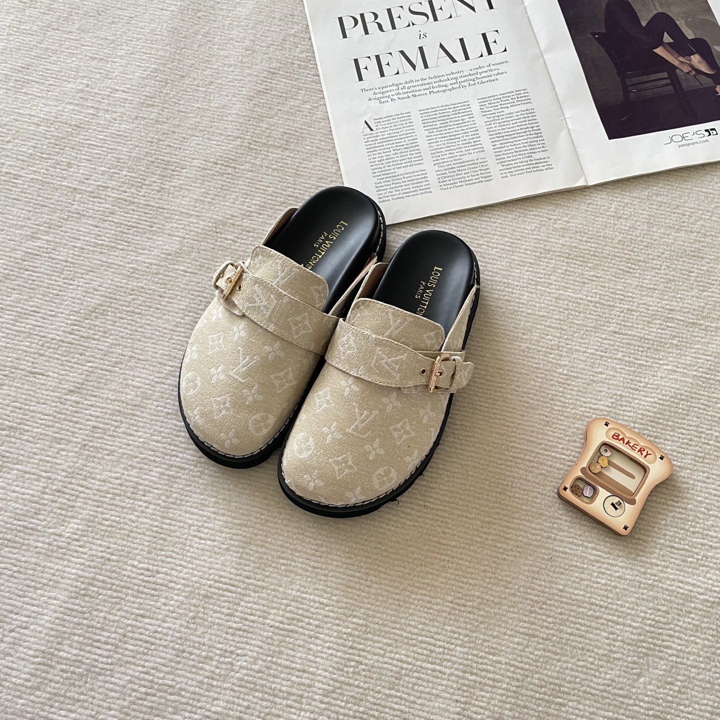 LV LOUIS VUITTON slippers sandles ootd unisex