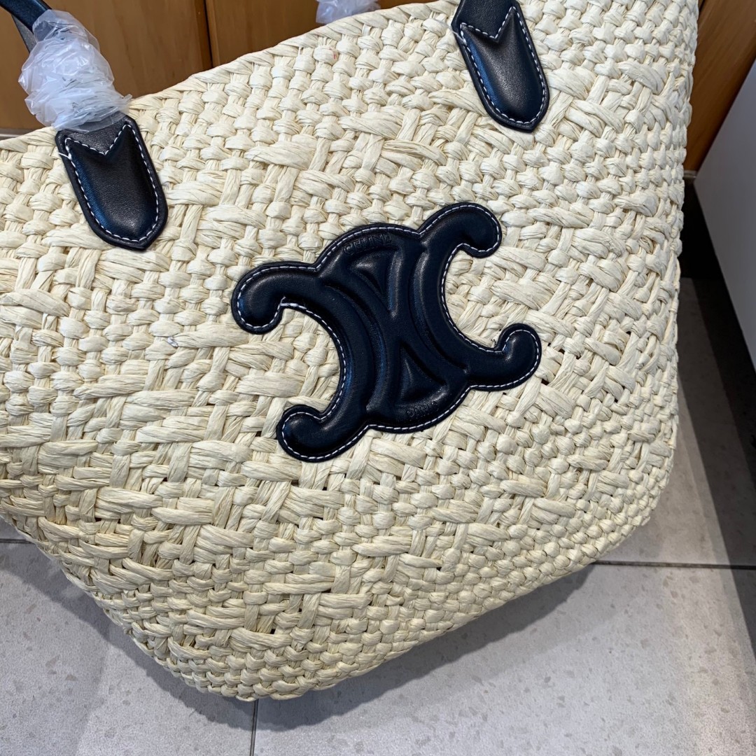 Celine Woven Bag Rafi Grass Handmade Bag