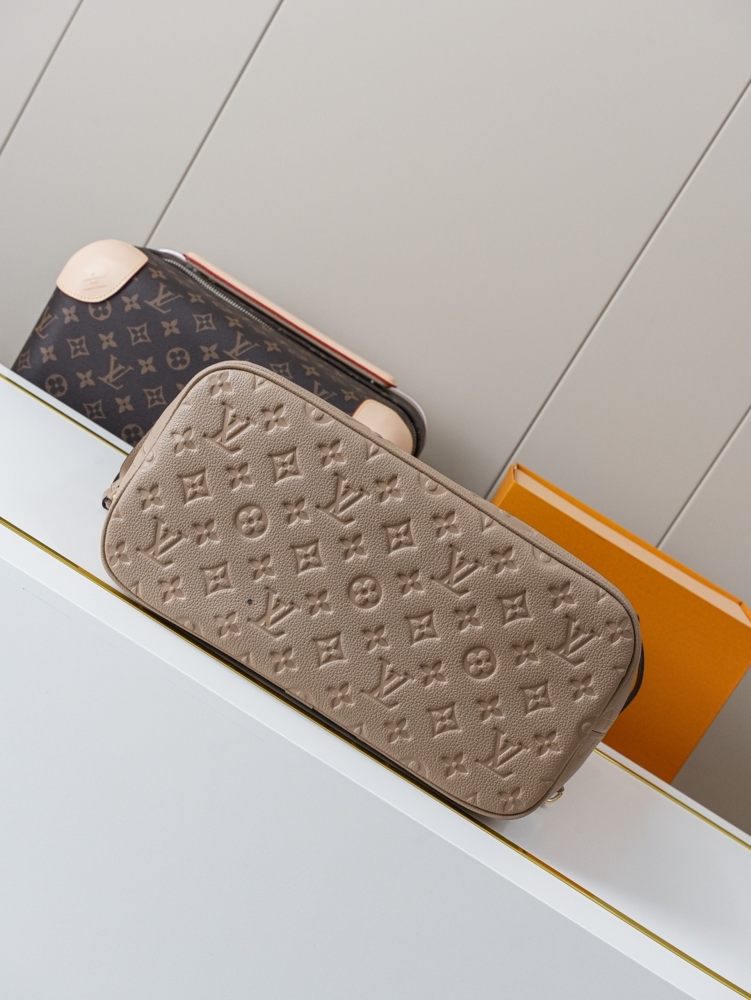 LV Monogram Empreinte neverfull bag