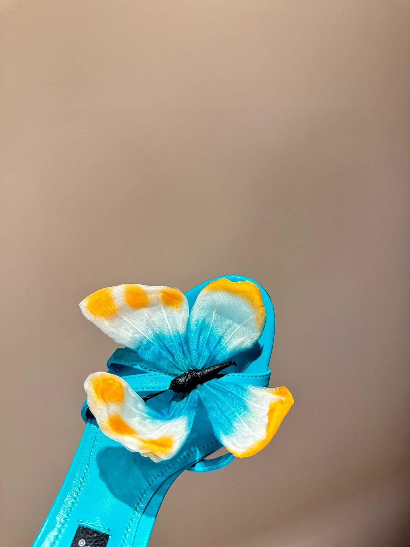 Dolce&Gabbana DG High-Quality Butterfly High-Heeled Sandals