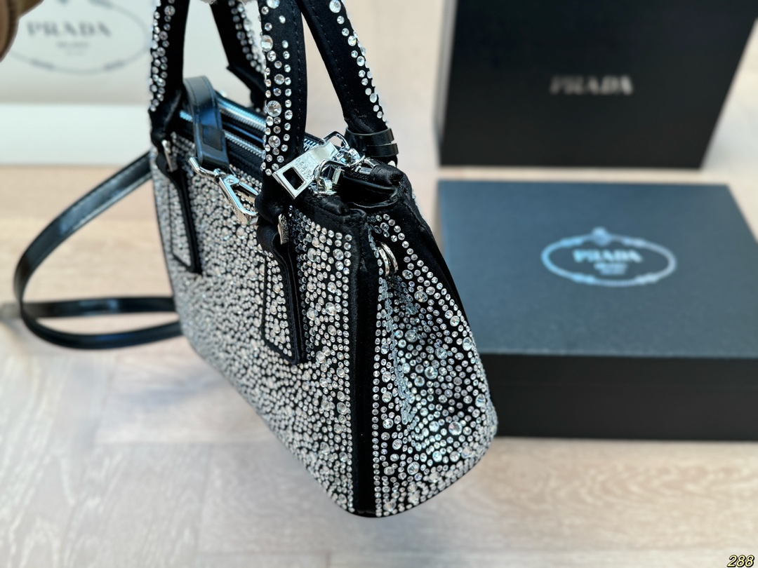 Prada rock crystal BlingBling Diamond handbag