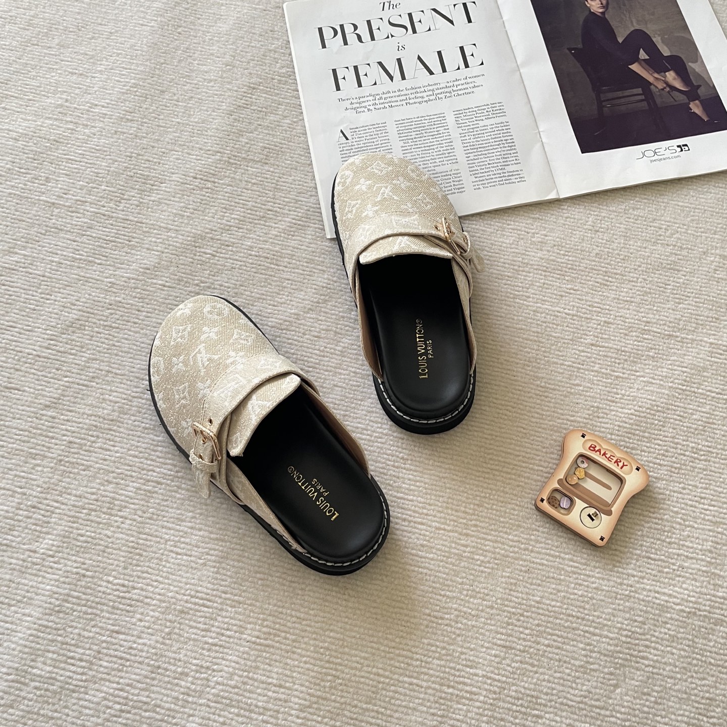 LV LOUIS VUITTON slippers sandles ootd unisex