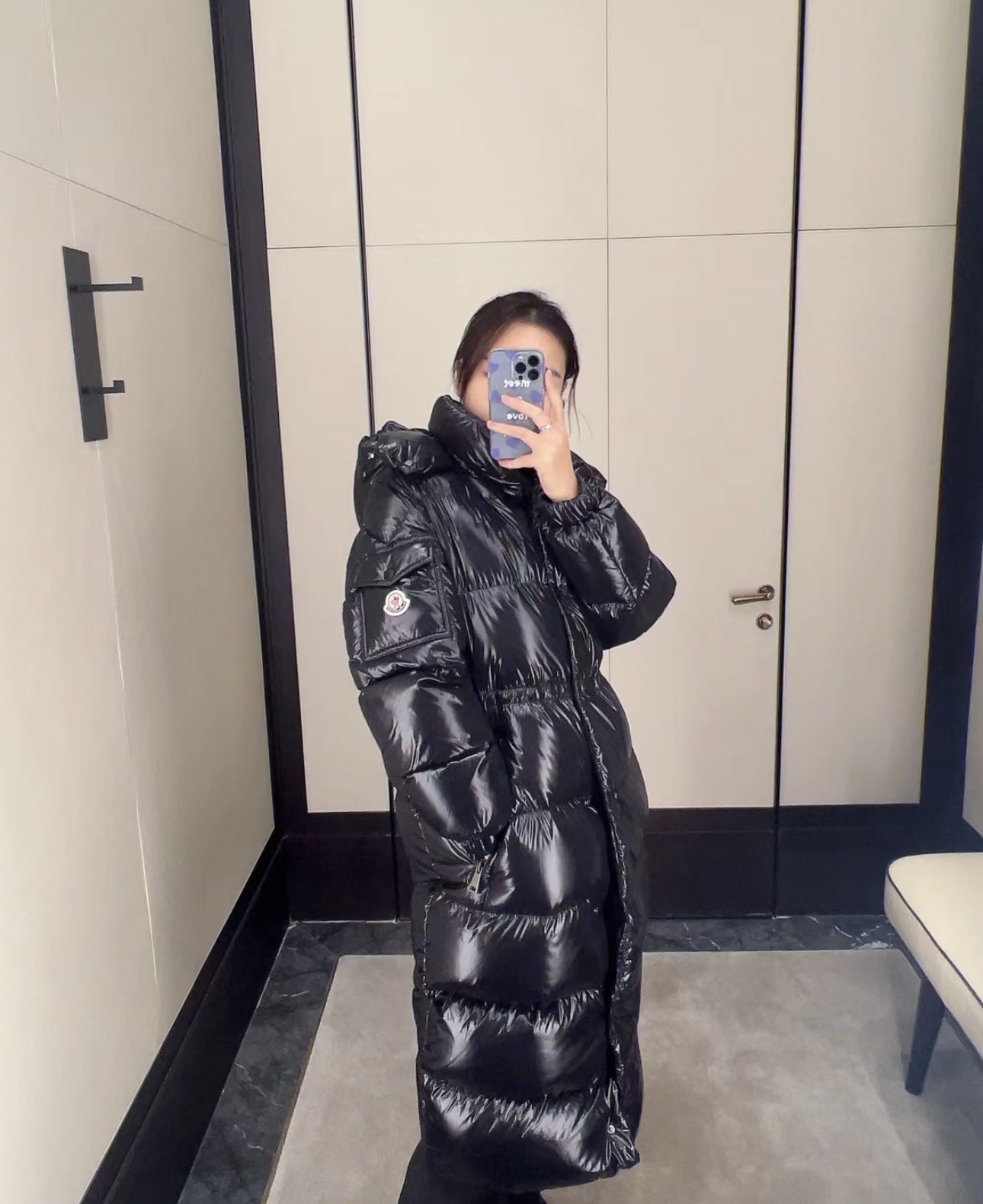 Moncler Cavettaz Long down jackets coats