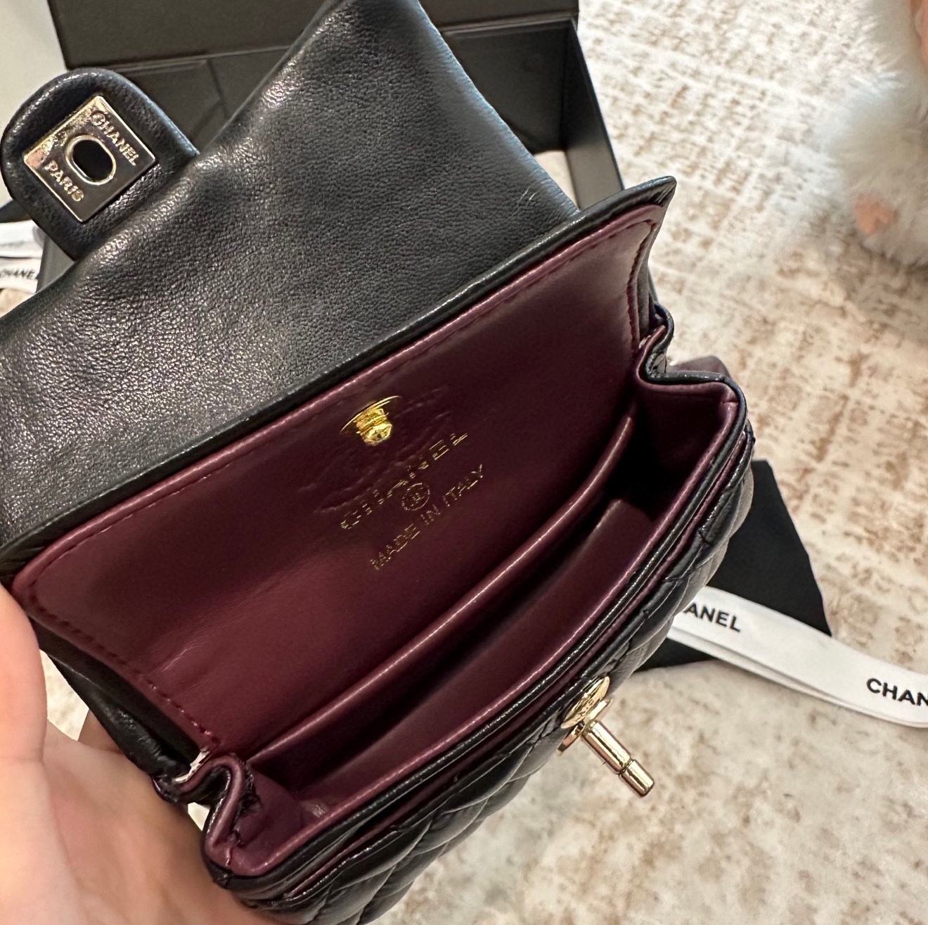 Chanel mini cf bag