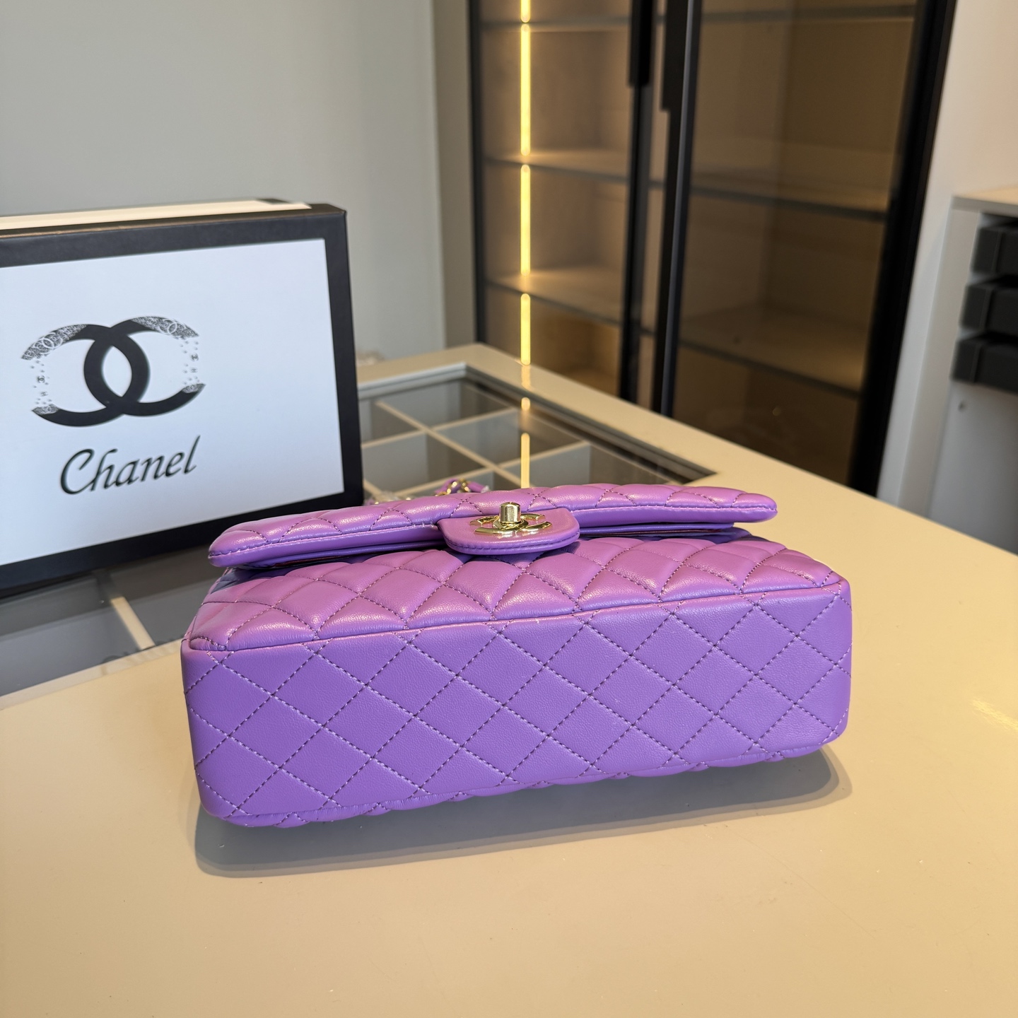 Chanel classic CF chain crossbody shoulder bag