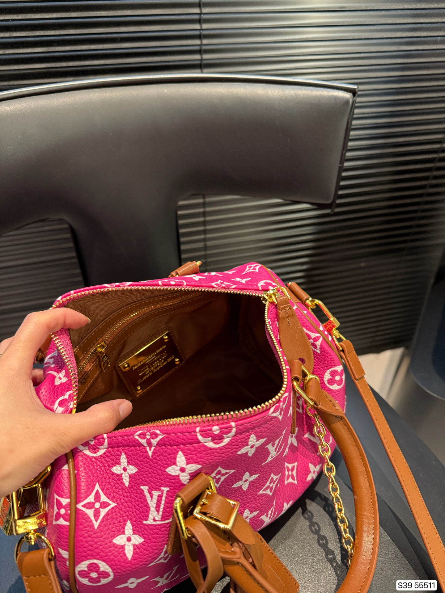 LV Speedy Bandoulière Monogram Leather  bag