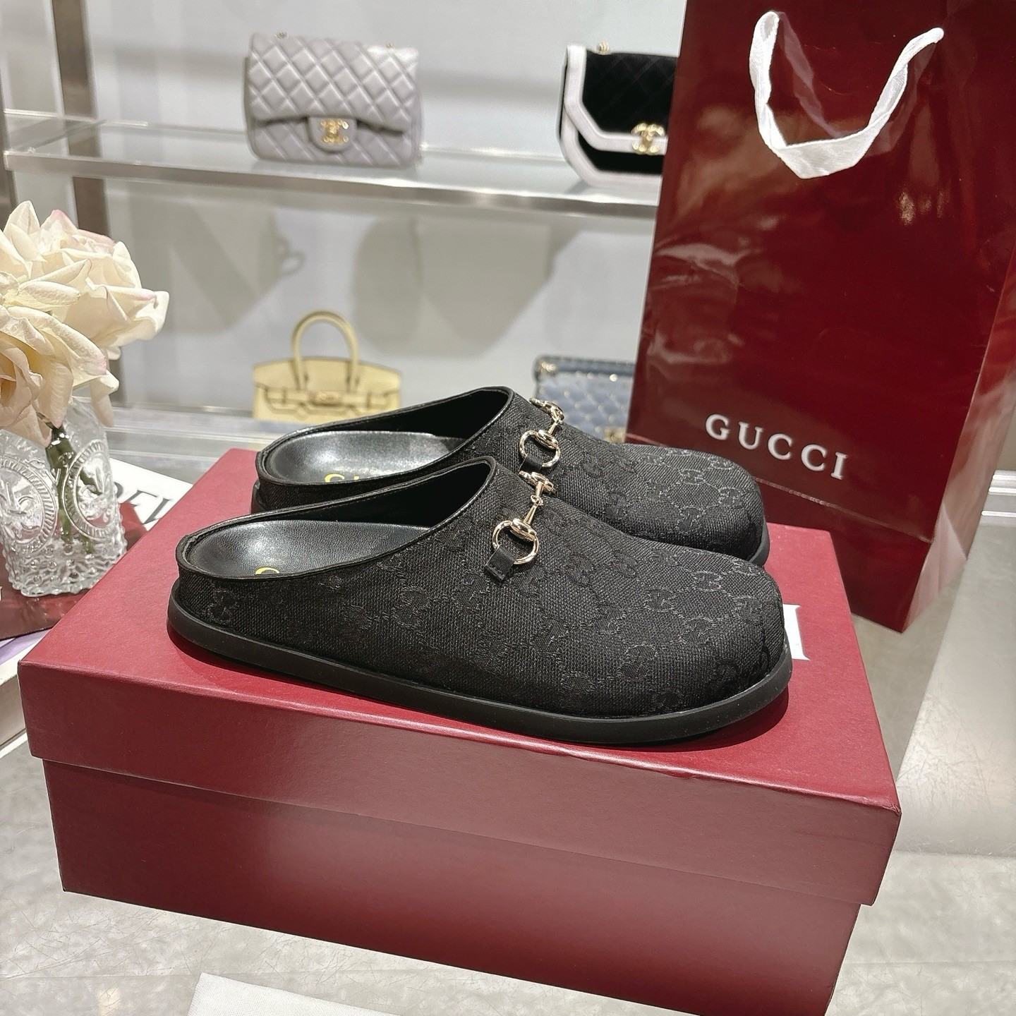 Gucci high quality Horsebit slippers
