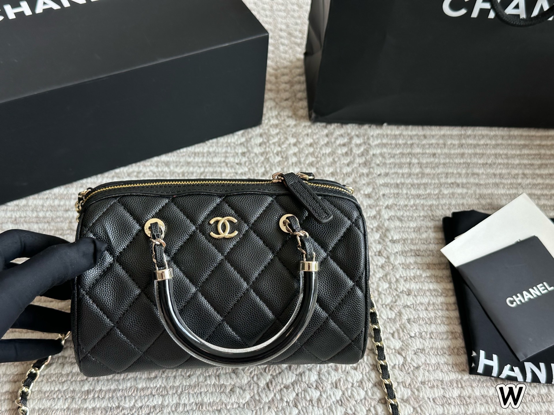 Chanel Boston Bowling Bag