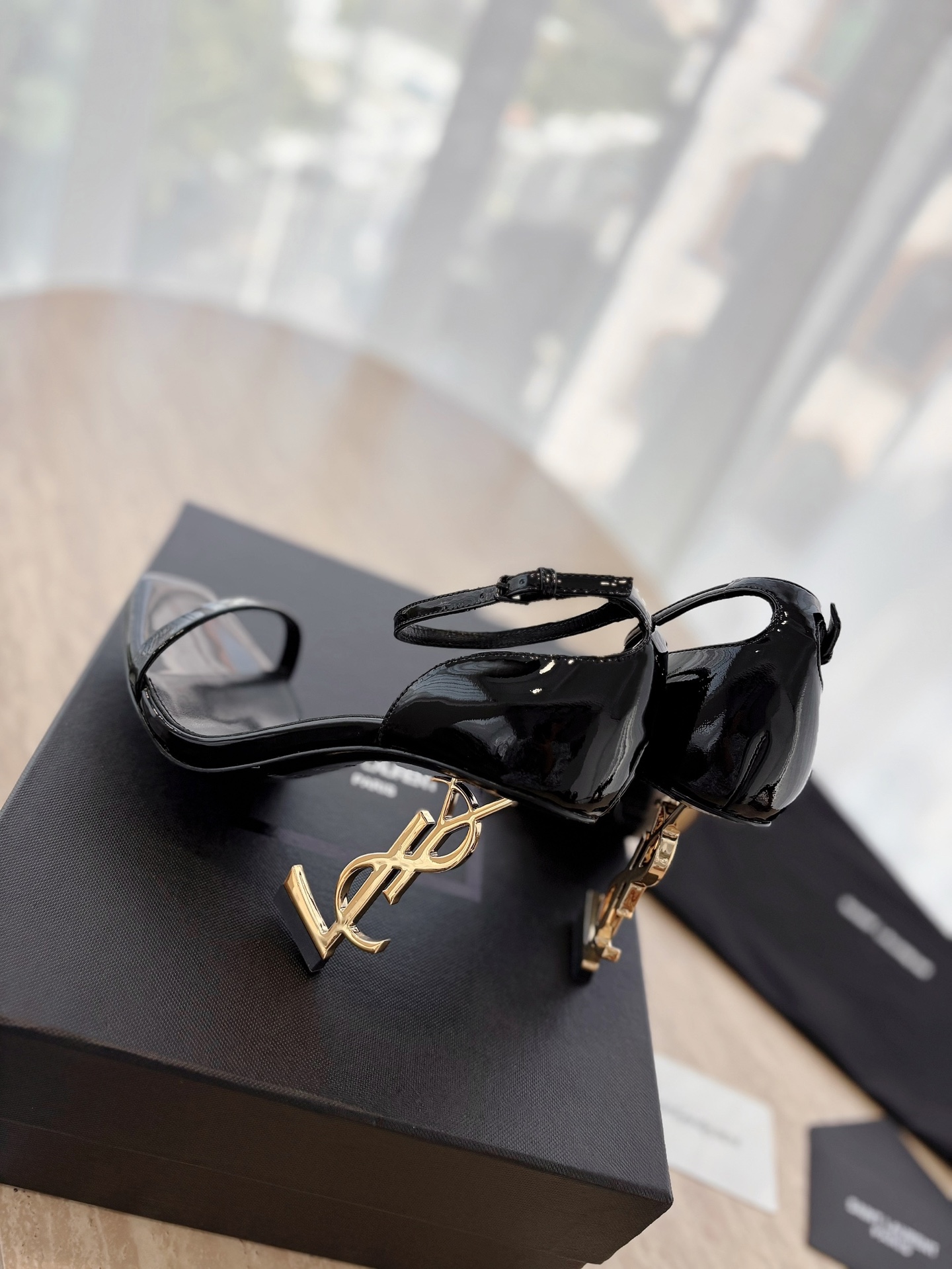 YSL Classic high-heeled sandals