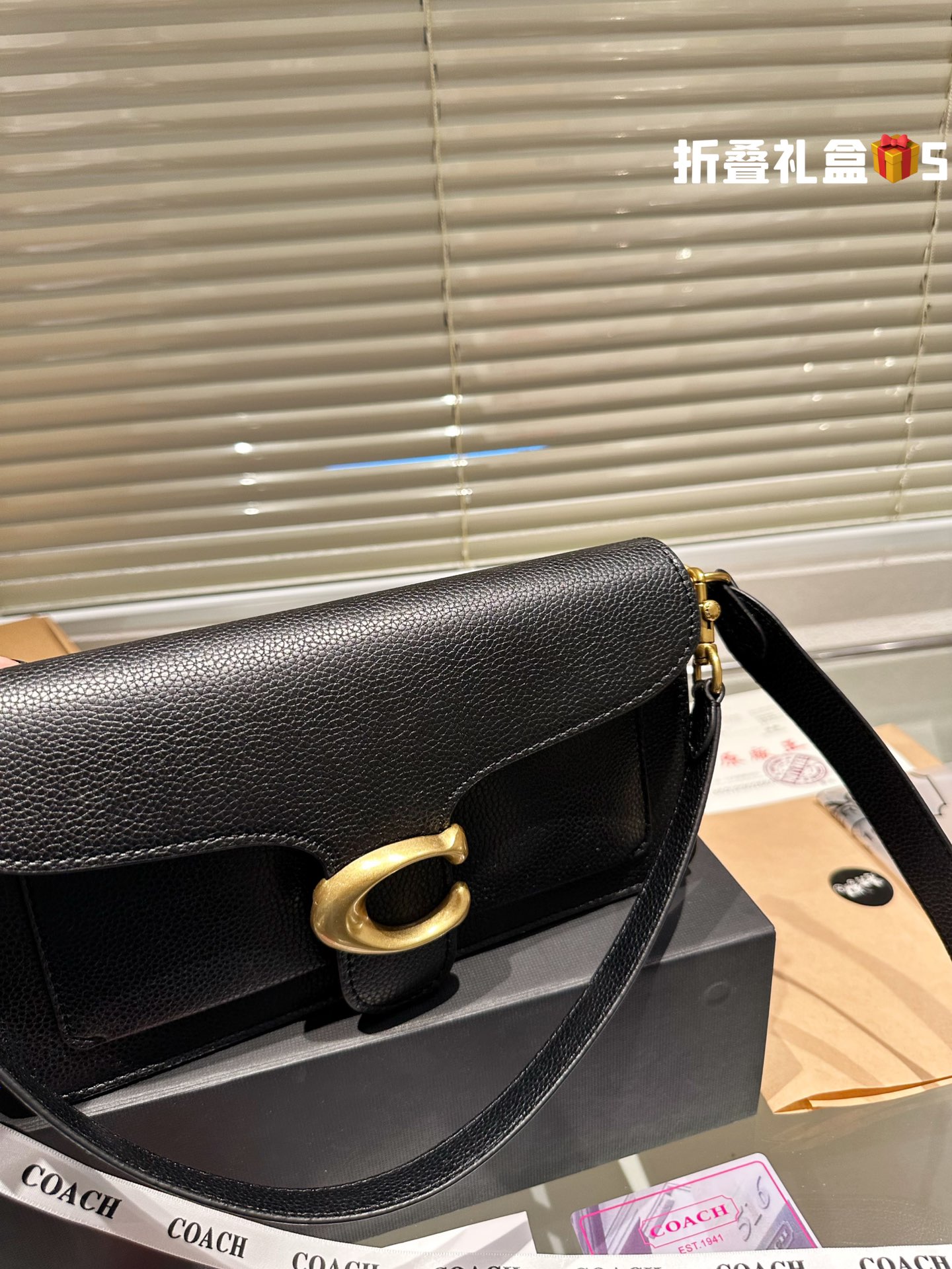 High quality coachtabby shoulder crossbody bag cowhide leather