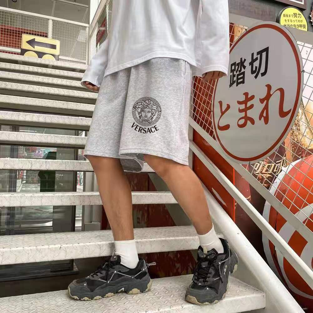 Versace sweatpants  five-pocket pants unisex