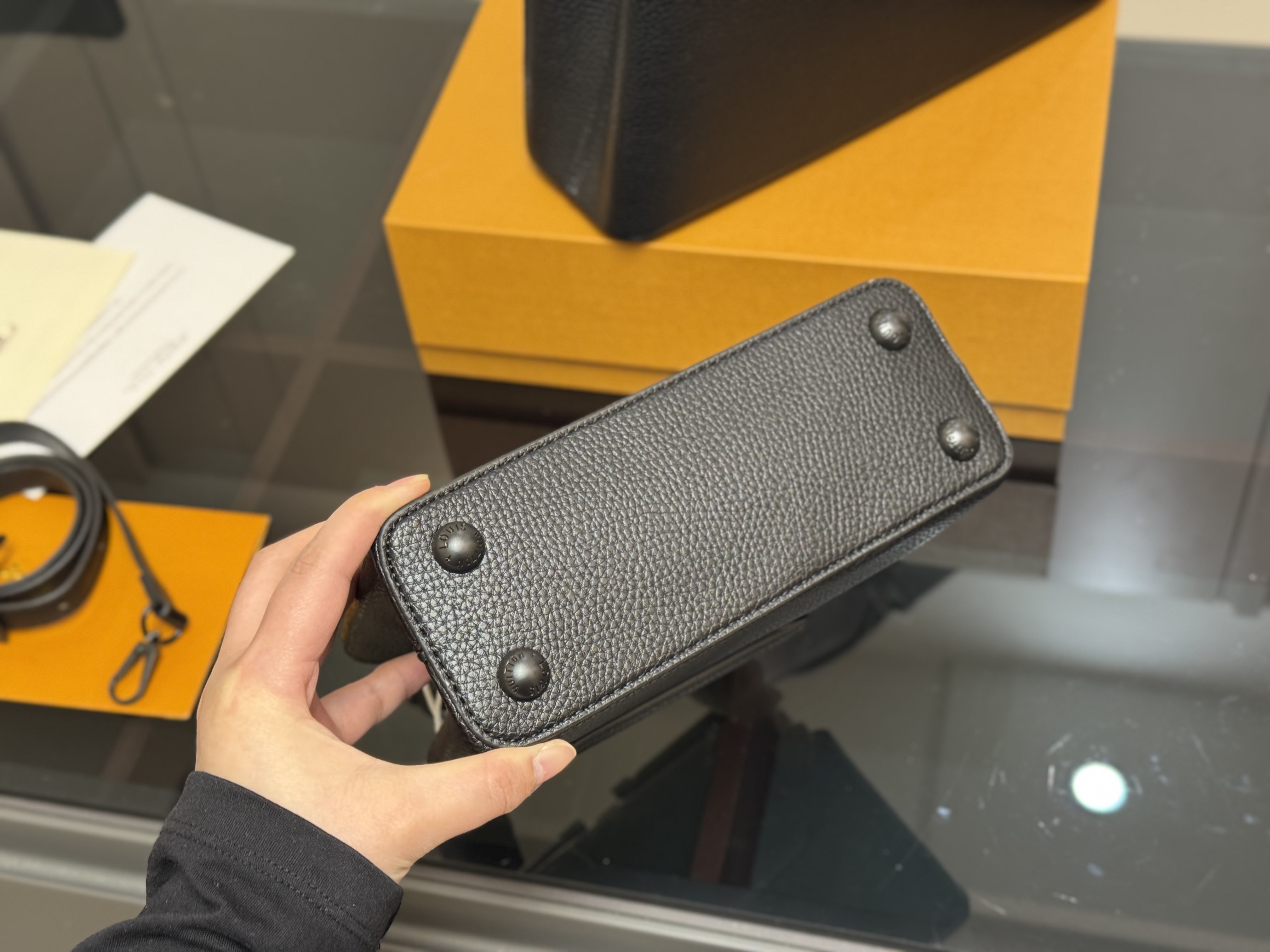 LV Capucines handbag Taurillon Leather BAG