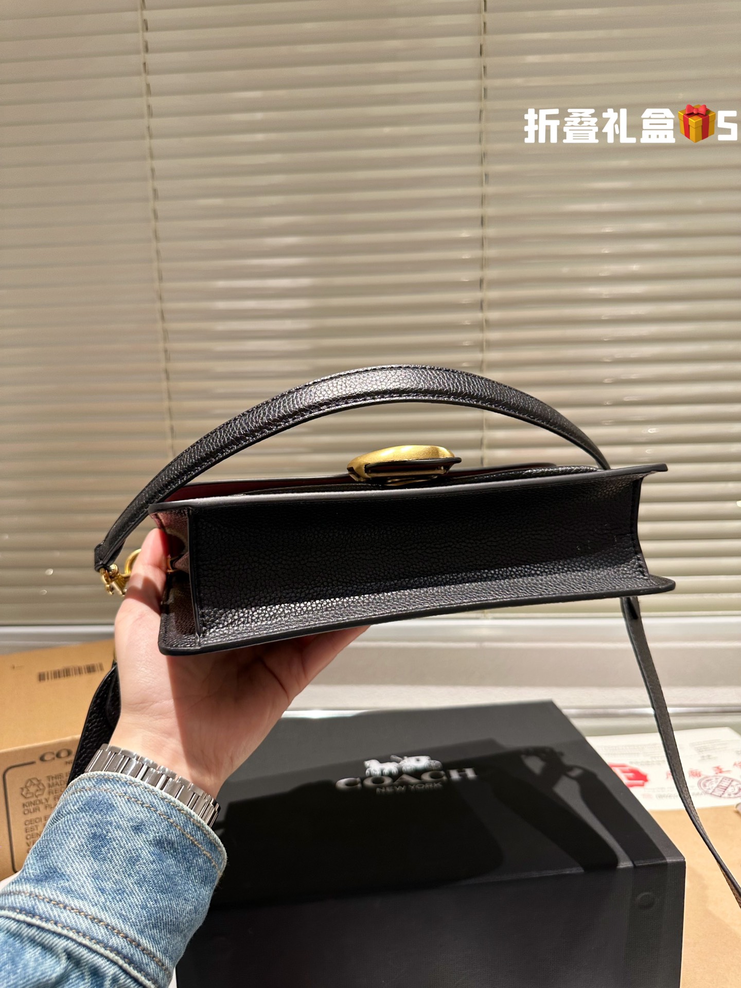 High quality coachtabby shoulder crossbody bag cowhide leather