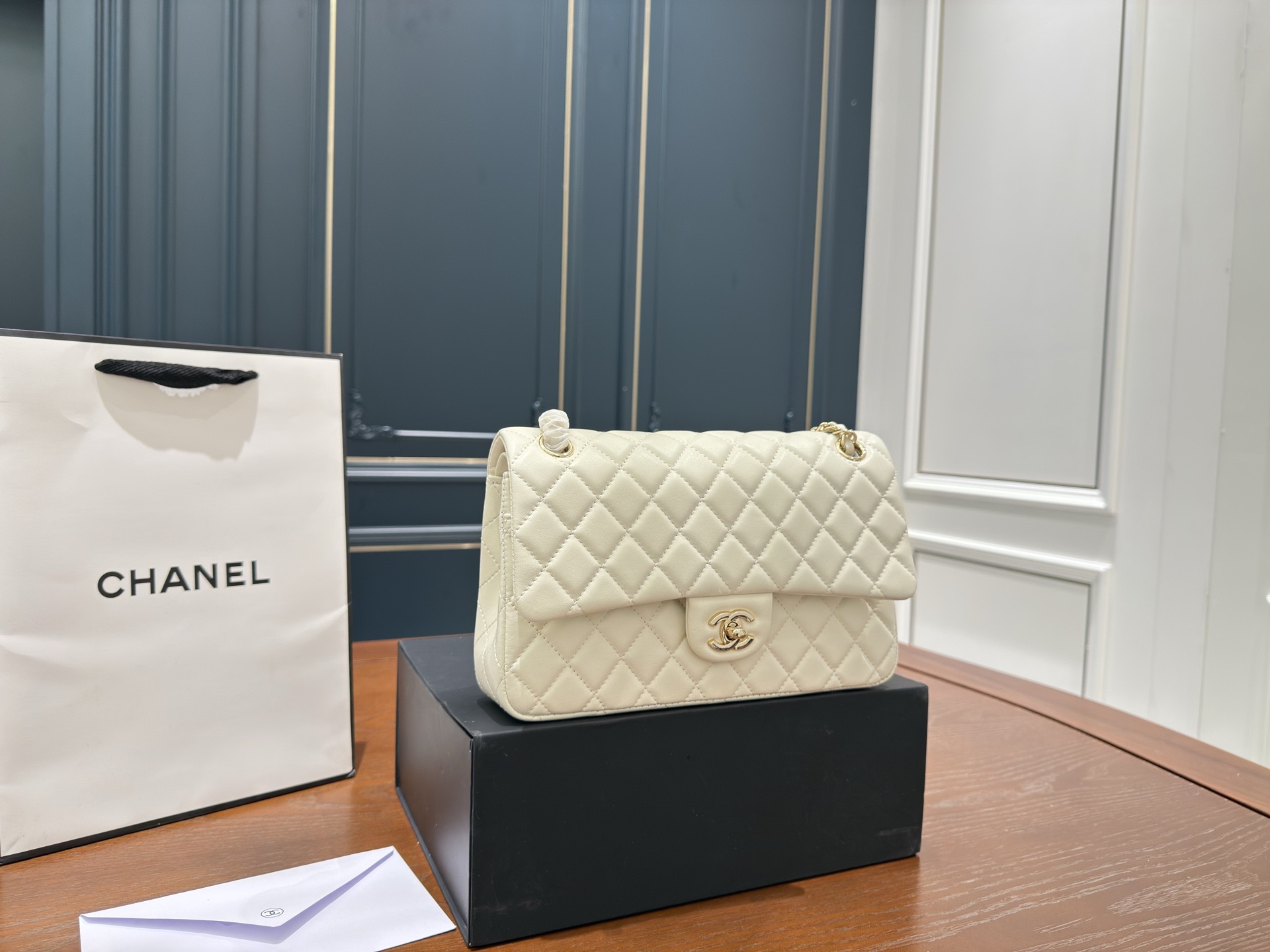 Chanel cf shoulder crossbody bag