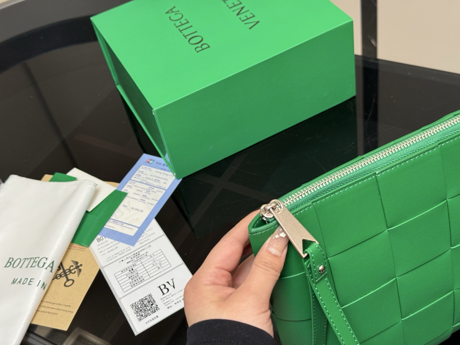 Bottega Veneta cassette clutch