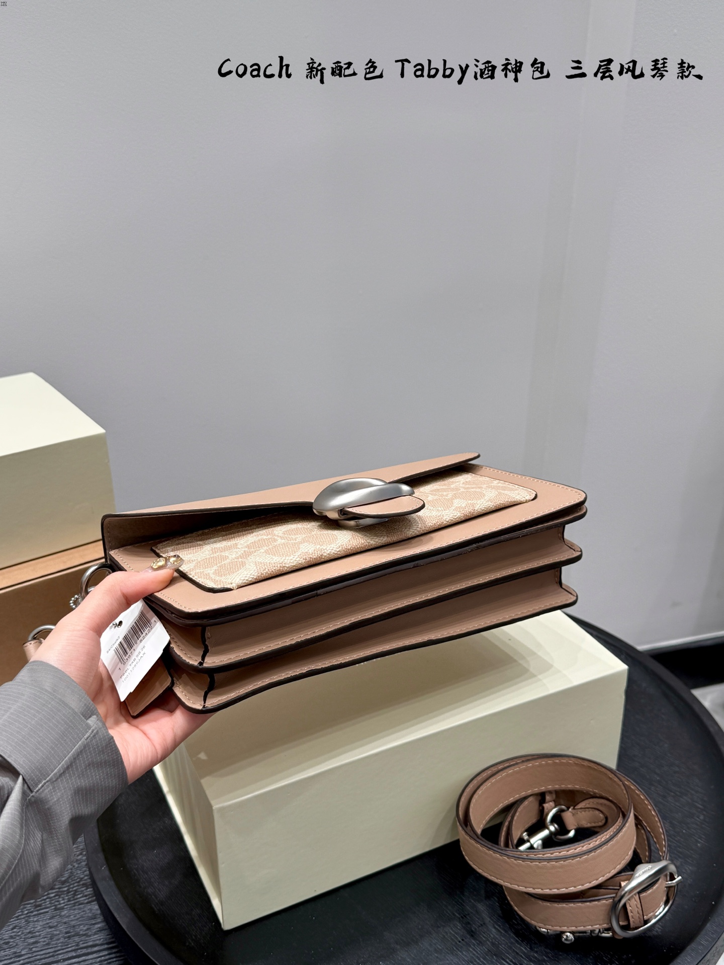 Coach TABBY 26 underarm crossbody bag