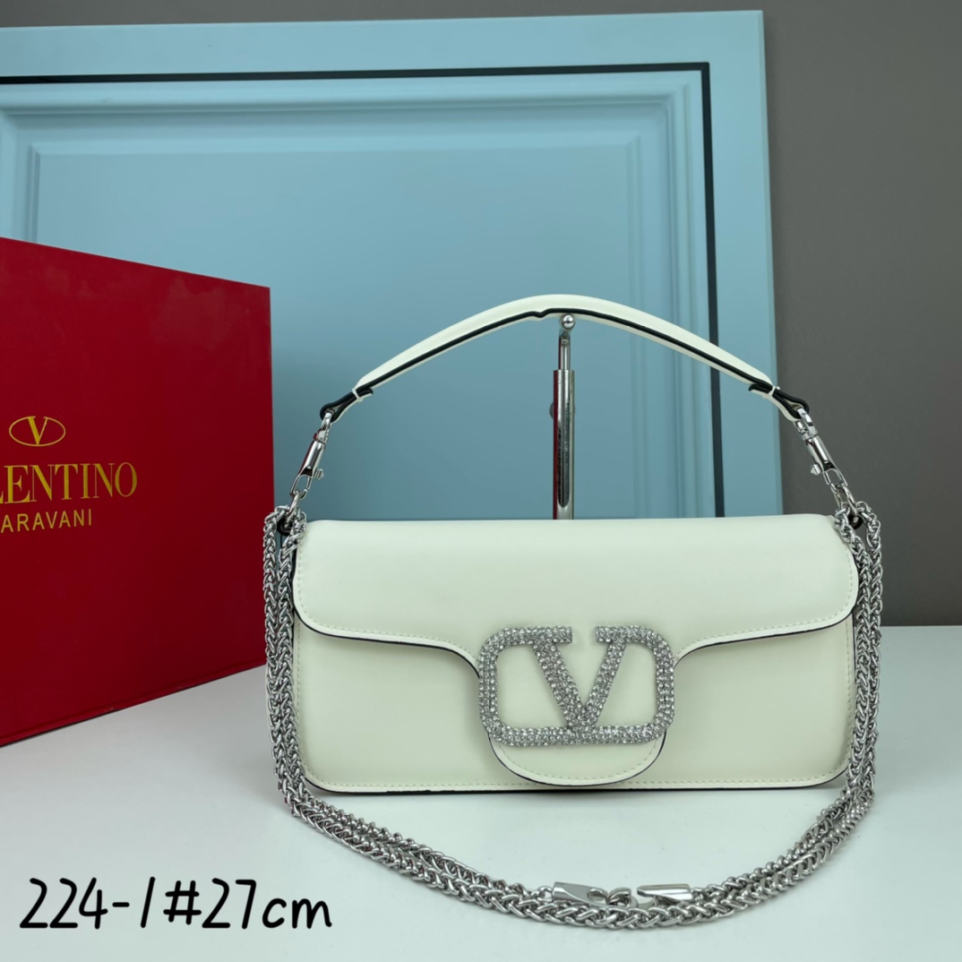 VALENTINO LOCÒ VLogo Signature chain shoulder bag