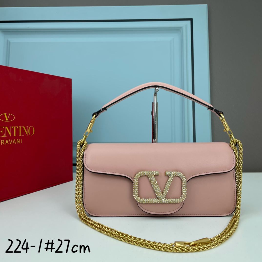 VALENTINO LOCÒ VLogo Signature chain shoulder bag